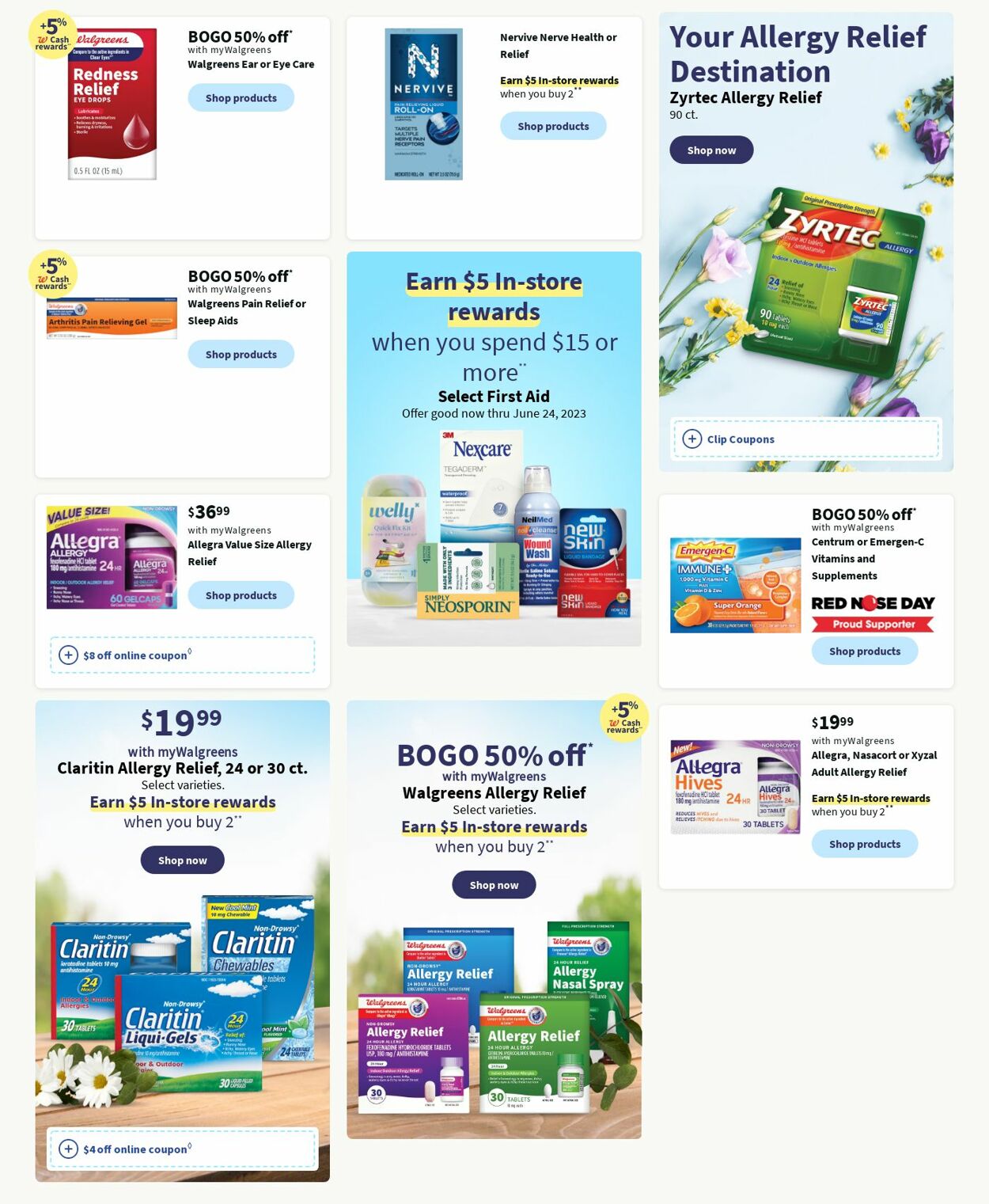 Walgreens Ad from 05/14/2023