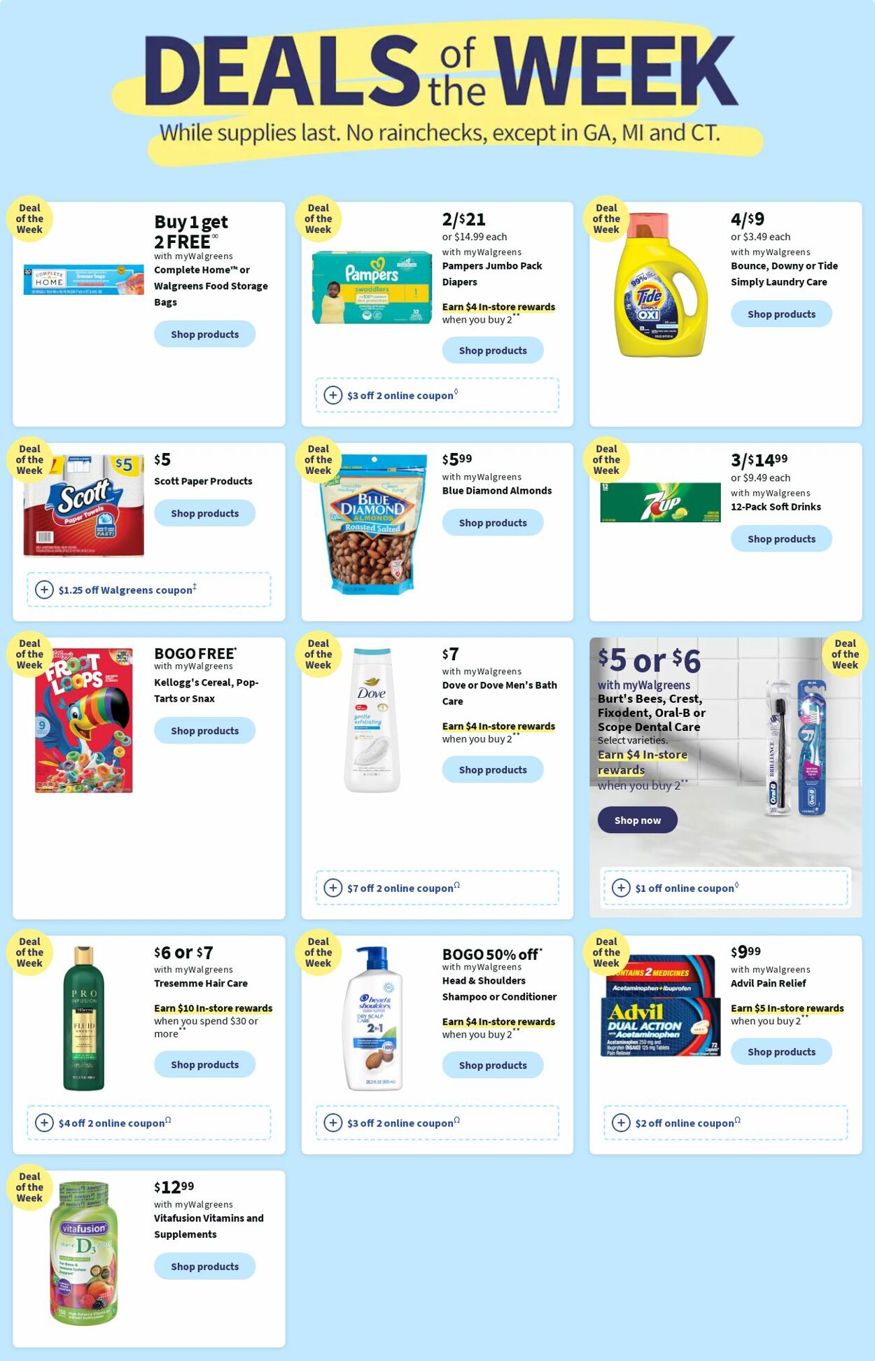 Walgreens Ad from 07/17/2023