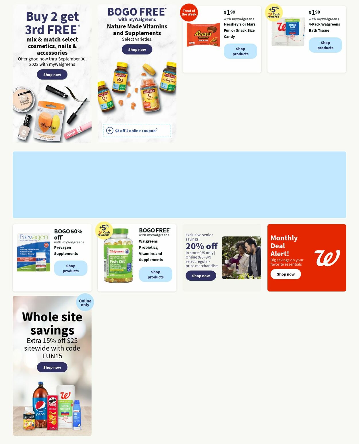Walgreens Ad from 09/04/2023