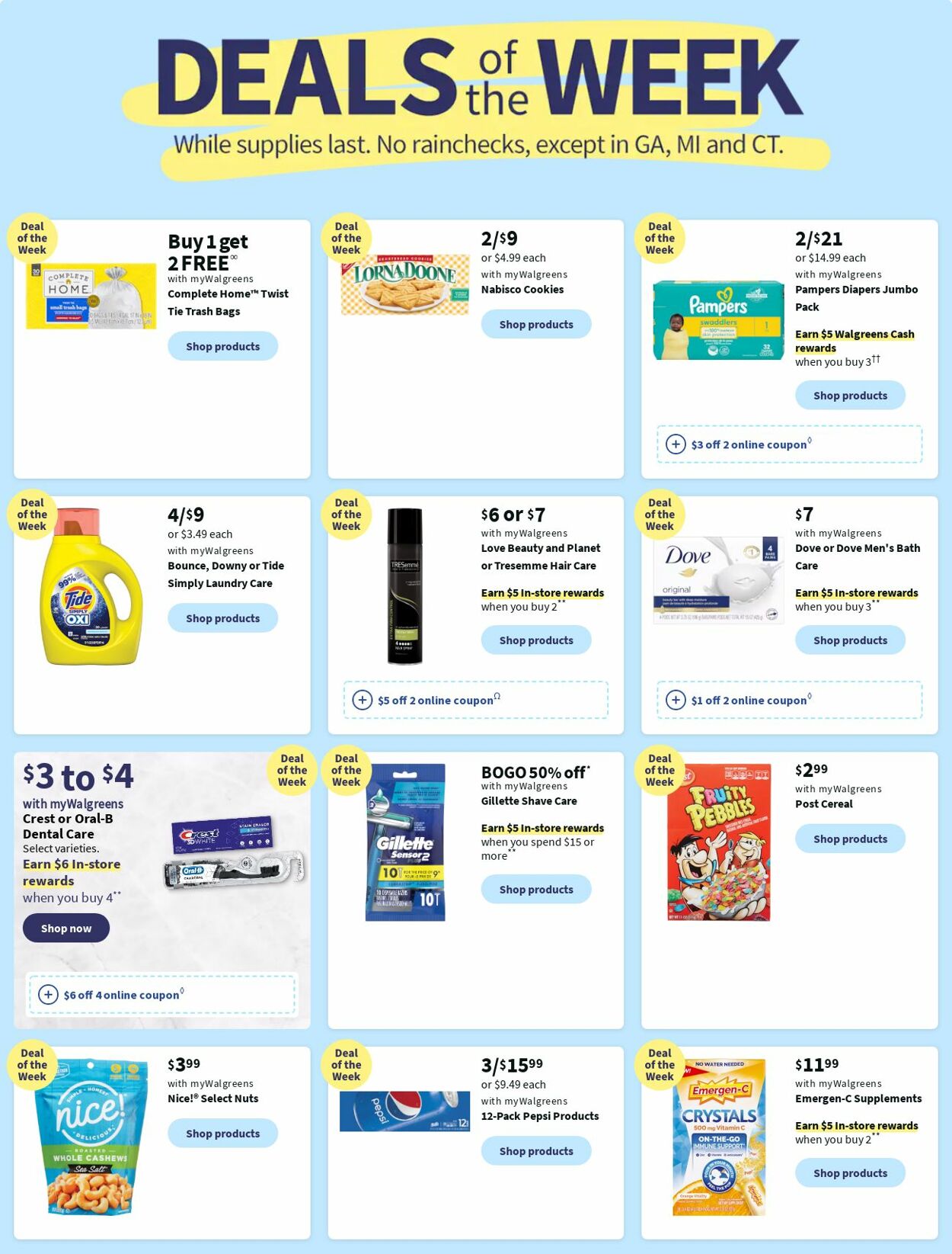 Walgreens Ad from 09/18/2023