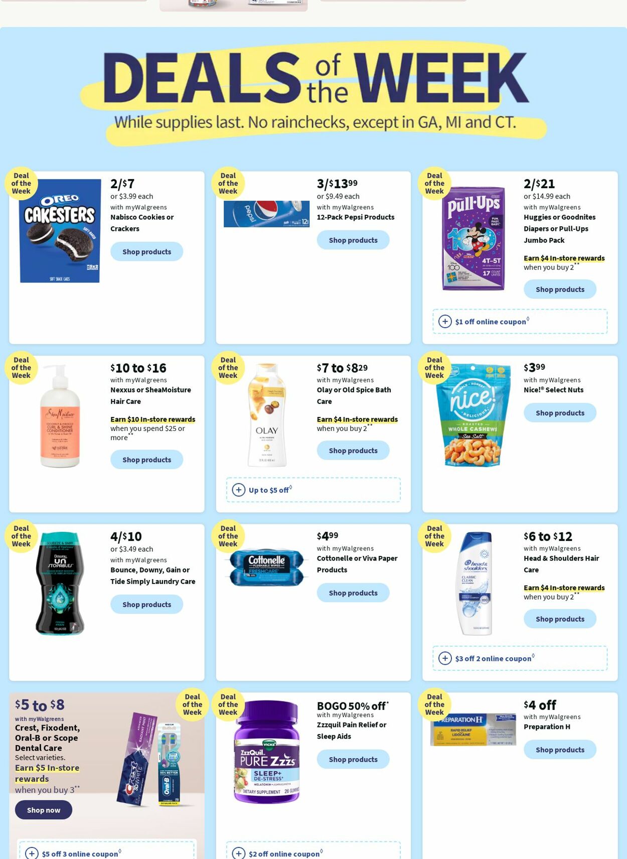 Walgreens Ad from 10/30/2023