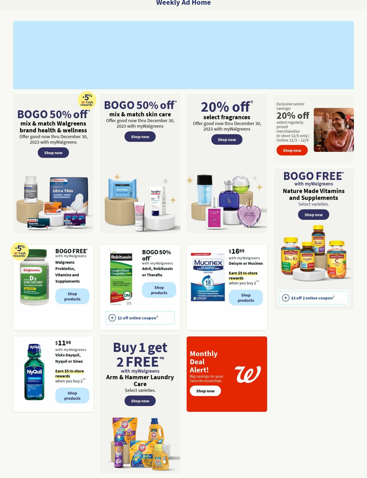 Walgreens Ad from 12/04/2023