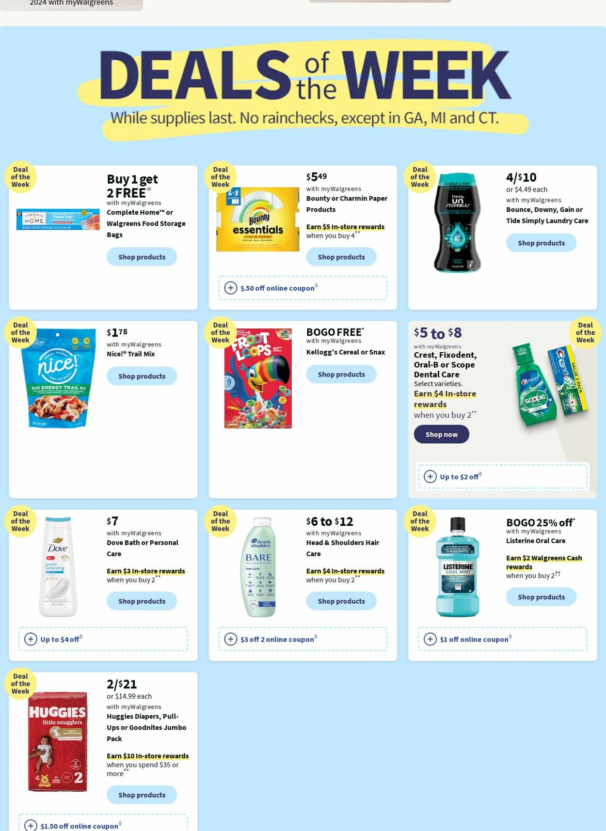 Walgreens Ad from 01/15/2024