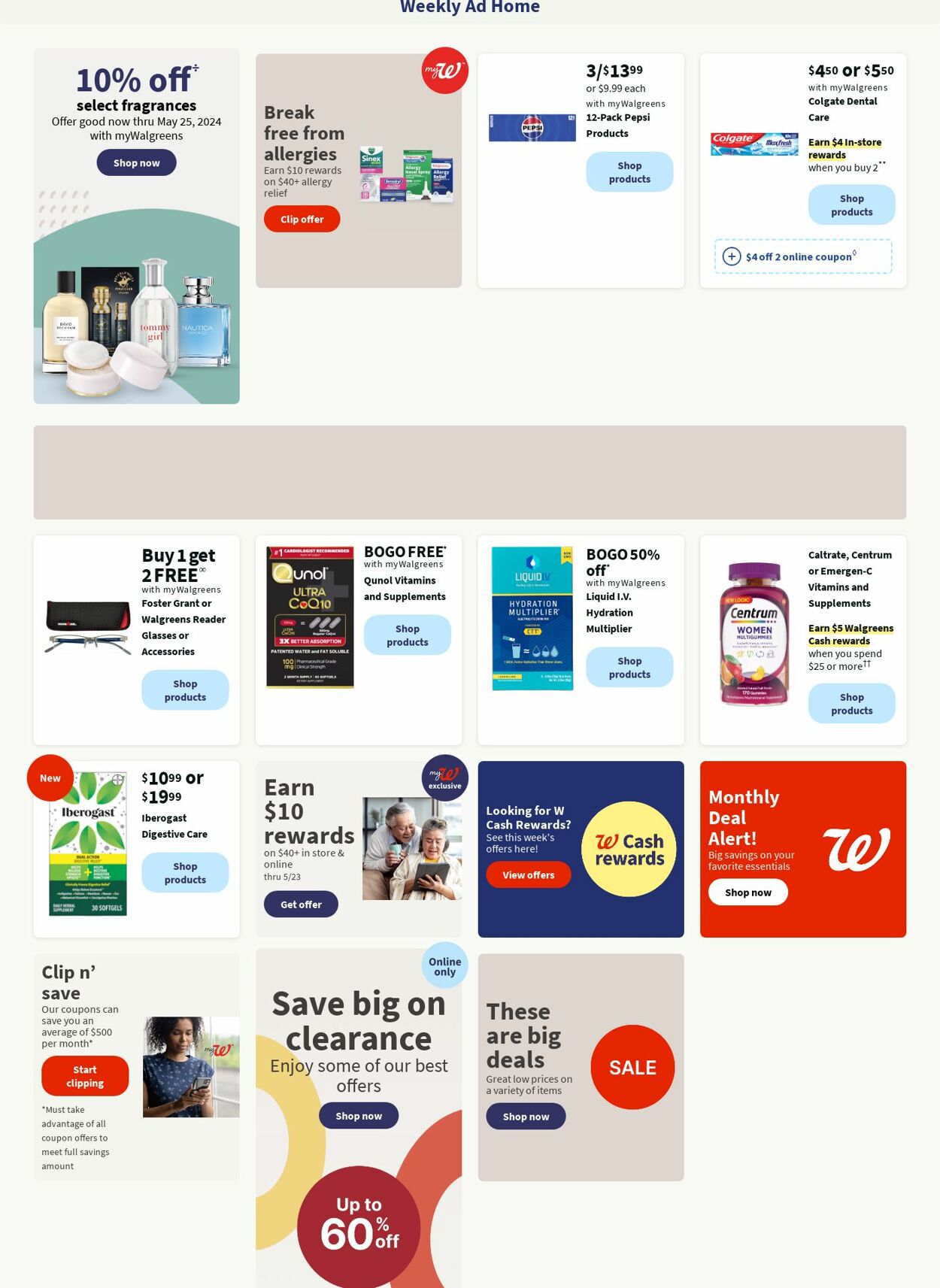 Walgreens Ad from 05/20/2024