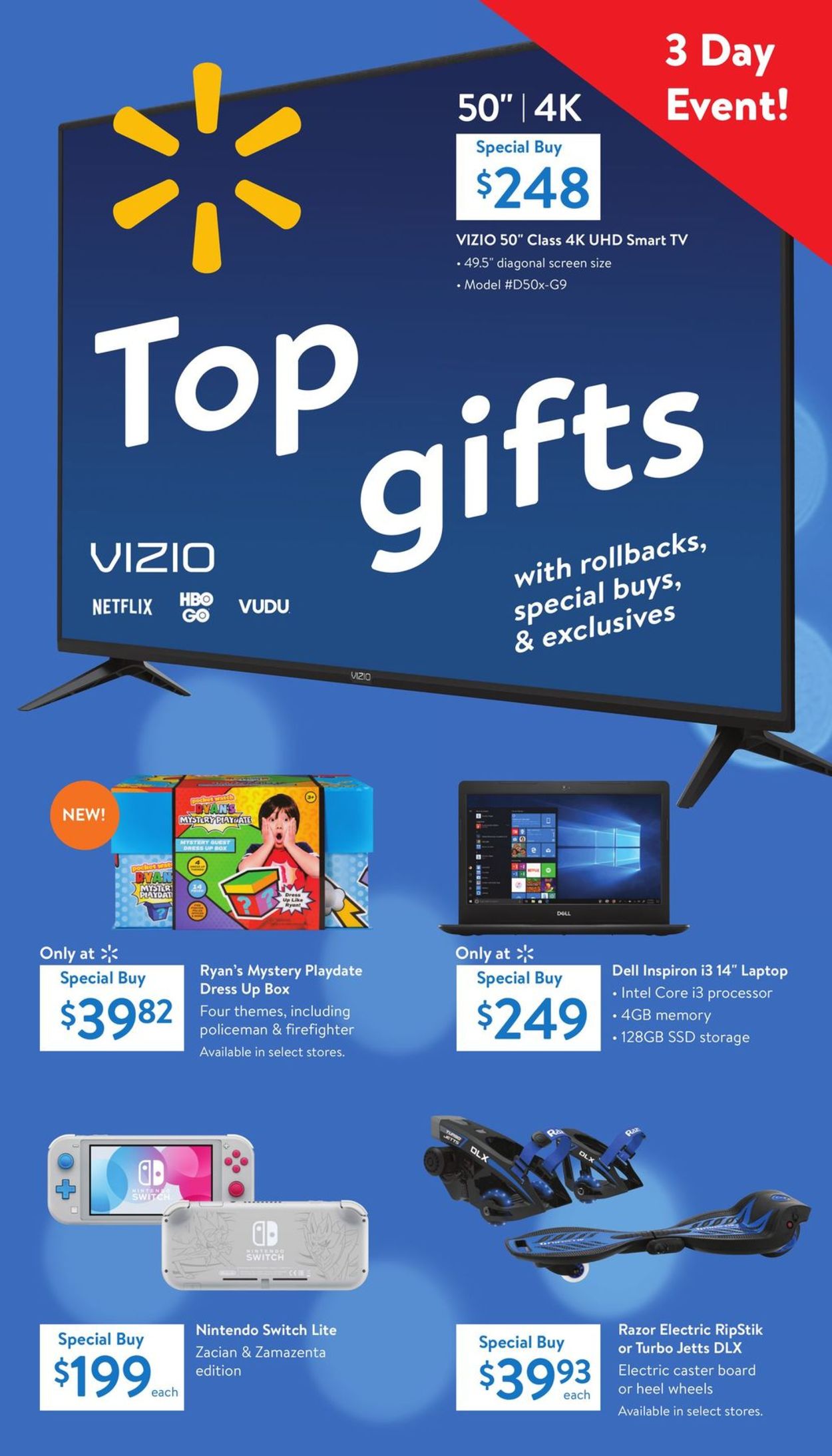 Walmart Ad from 11/08/2019