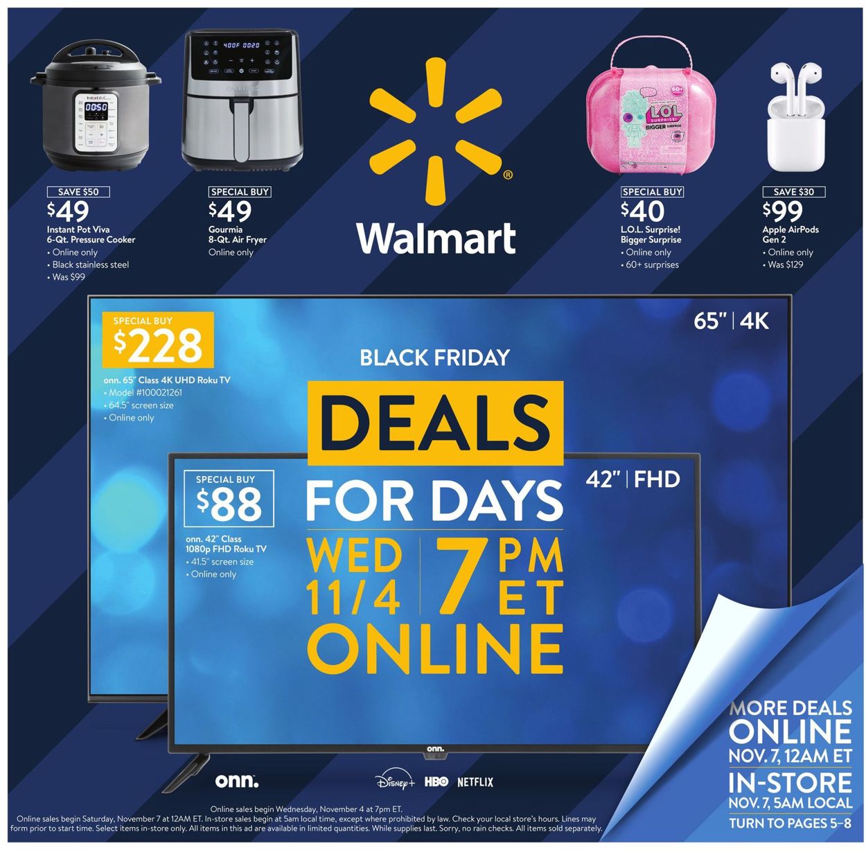 Walmart Ad from 11/04/2020