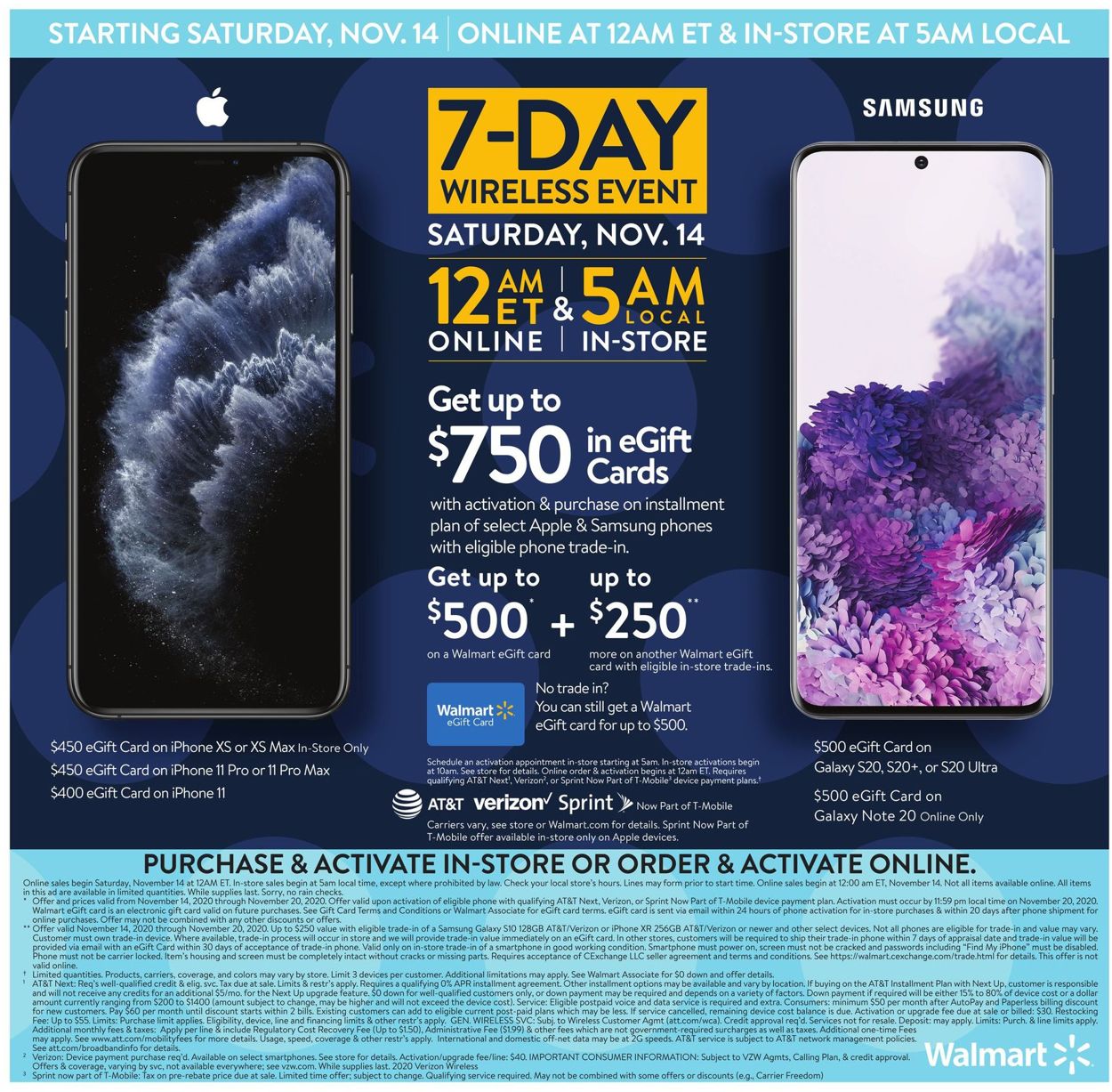 Walmart Ad from 11/11/2020
