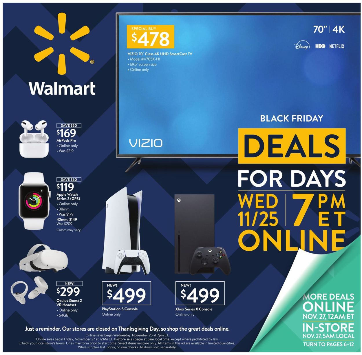 Walmart Ad from 11/25/2020