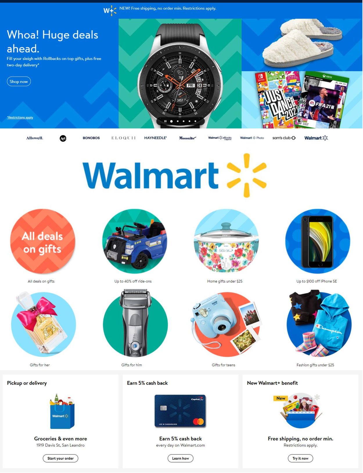 Walmart Ad from 12/09/2020
