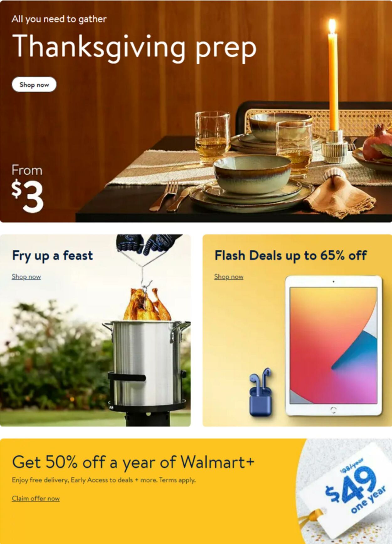 Walmart Ad from 11/07/2023