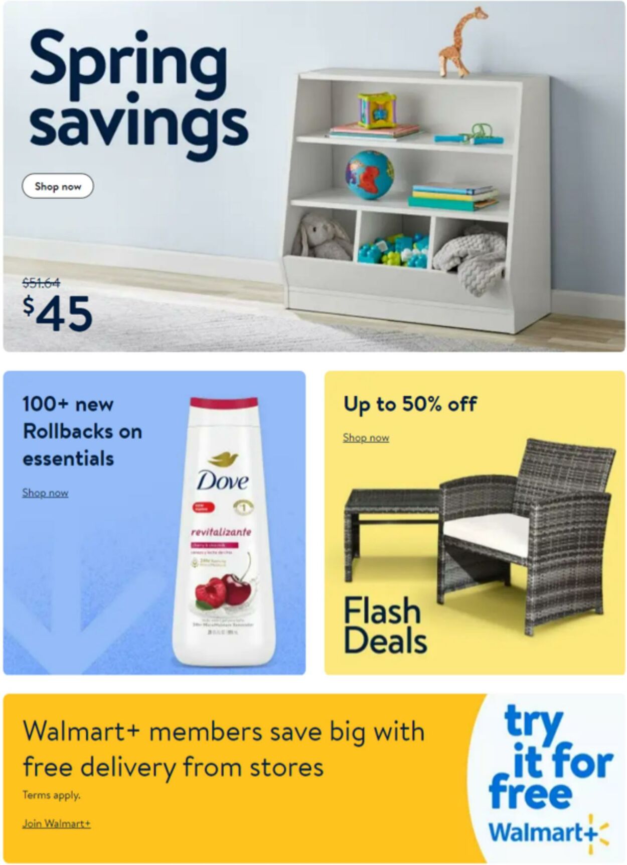 Walmart Ad from 04/08/2024