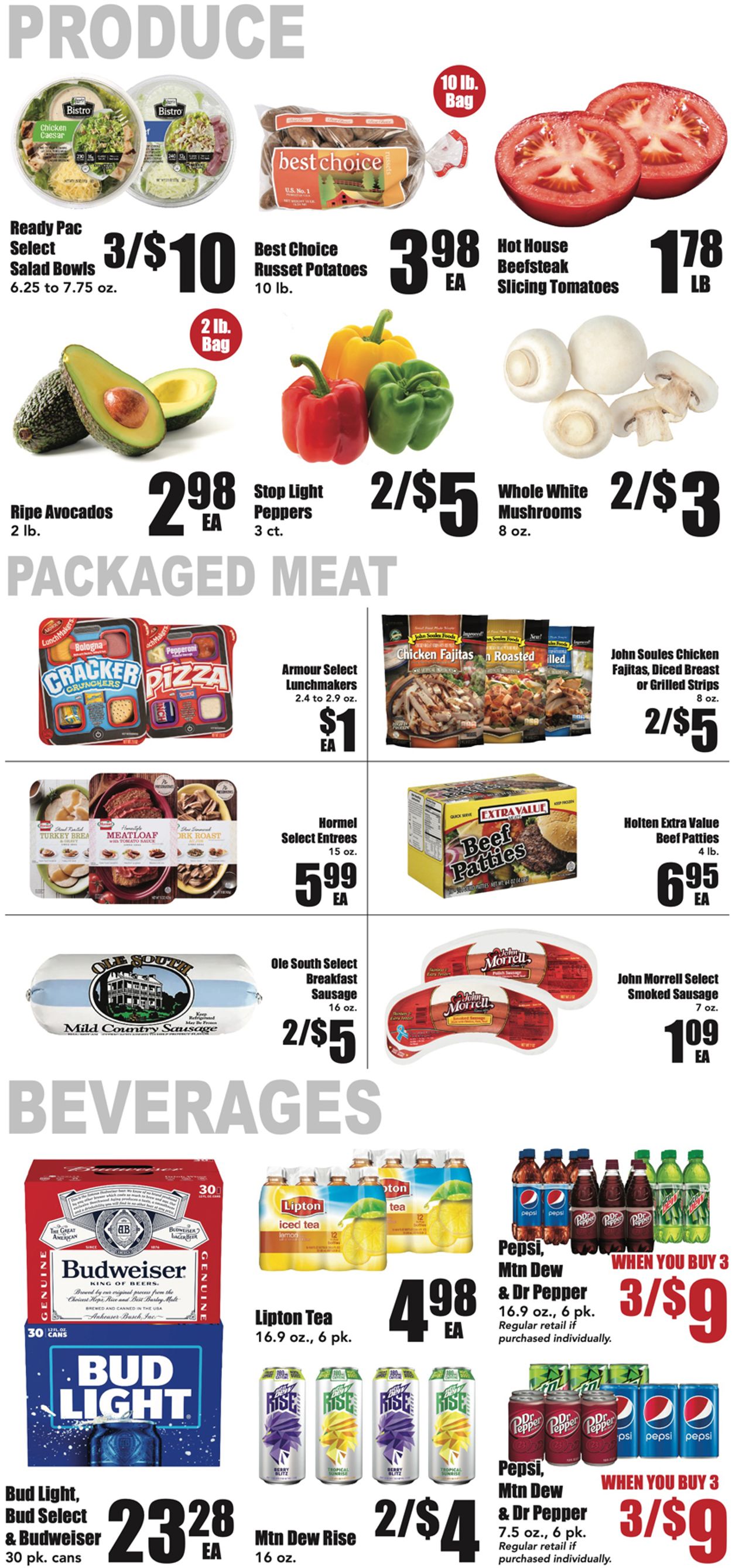 Warehouse Market Ad from 09/29/2021