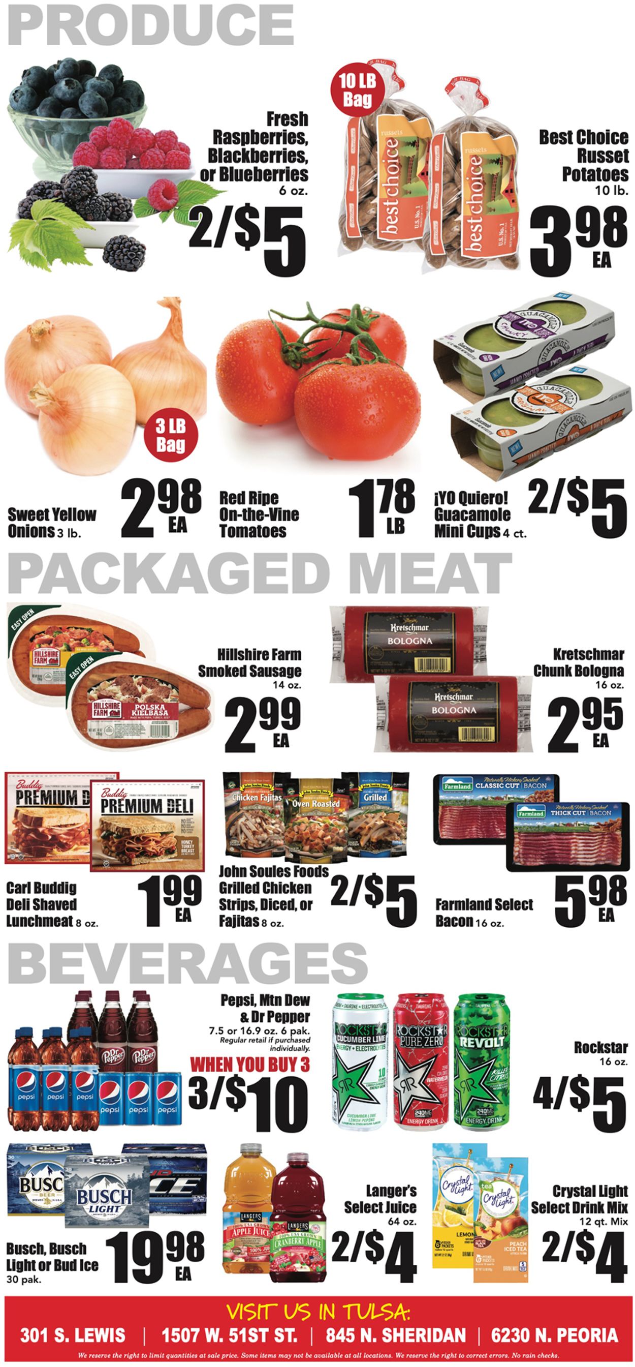 Warehouse Market Ad from 01/12/2022