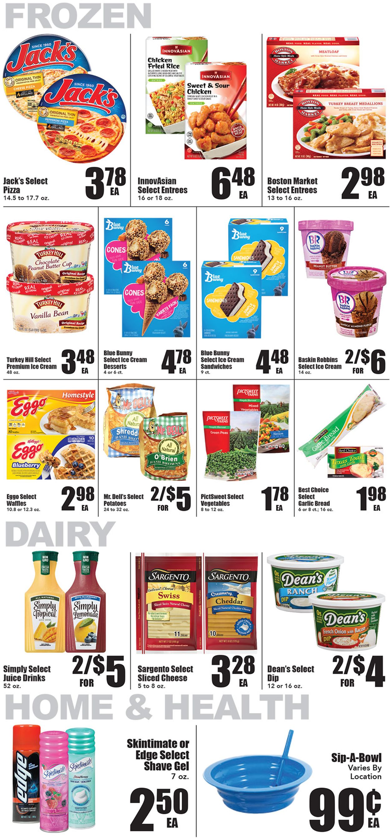 Warehouse Market Ad from 05/18/2022
