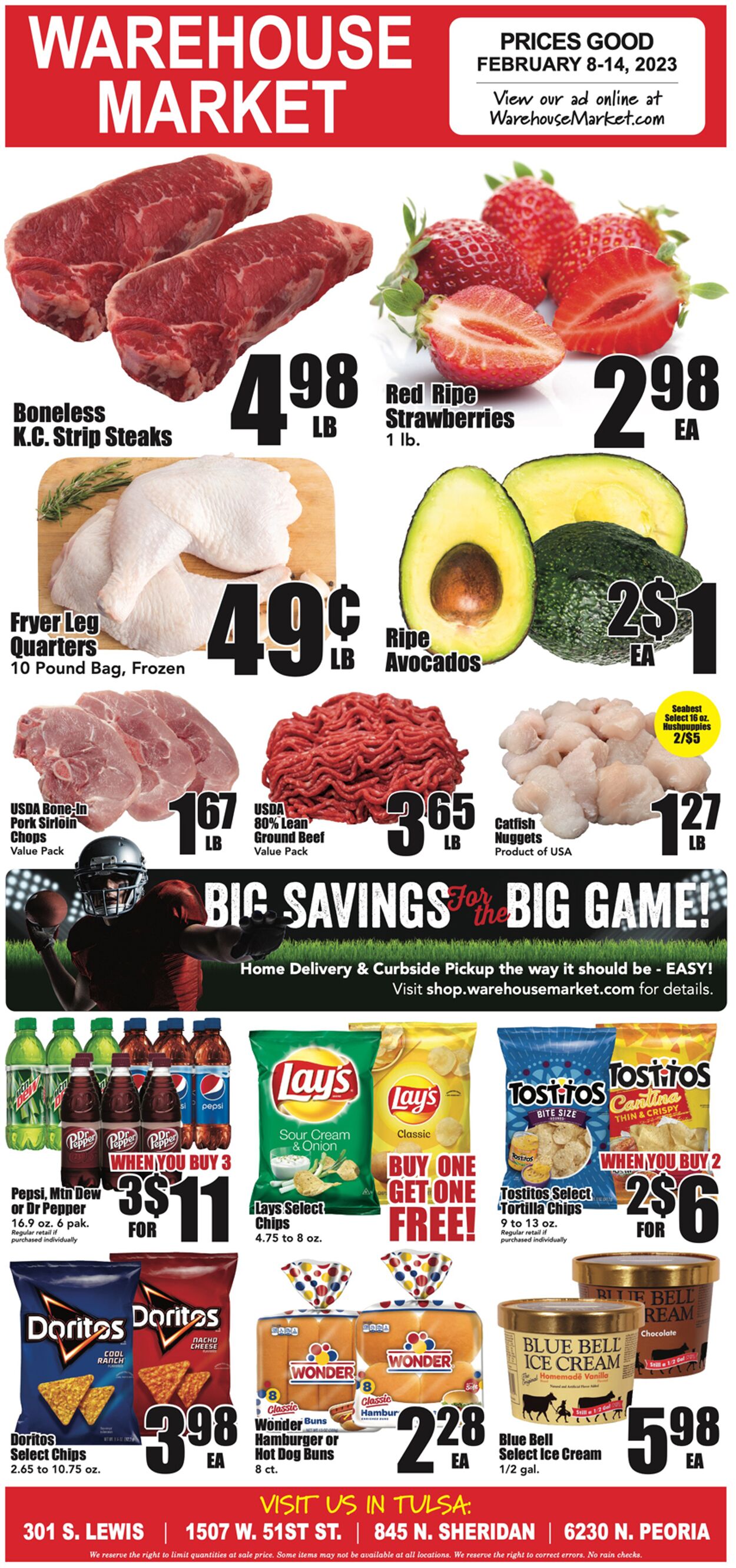 Warehouse Market Ad from 02/08/2023