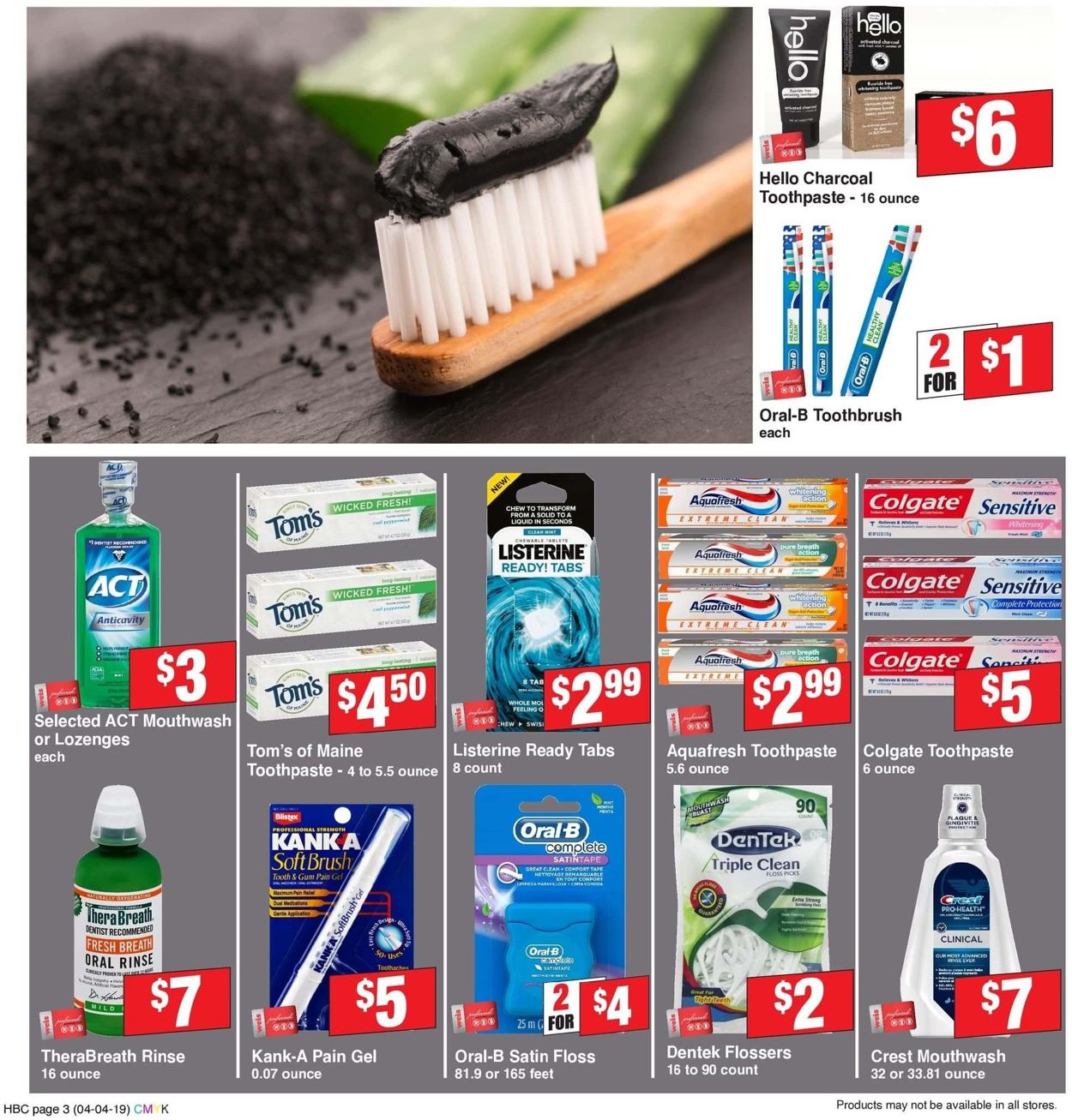 Weis Ad from 04/04/2019