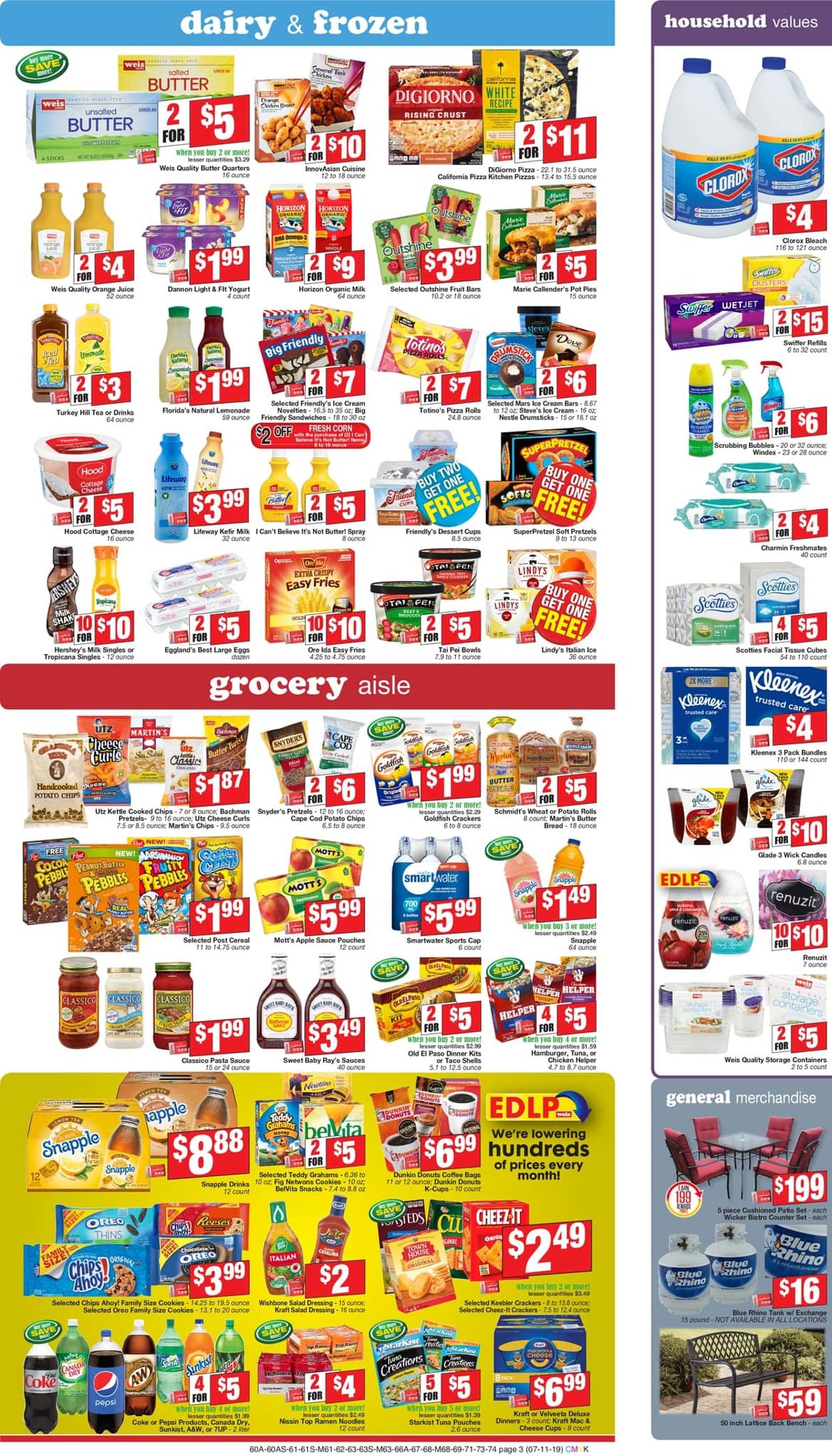 Weis Ad from 07/11/2019
