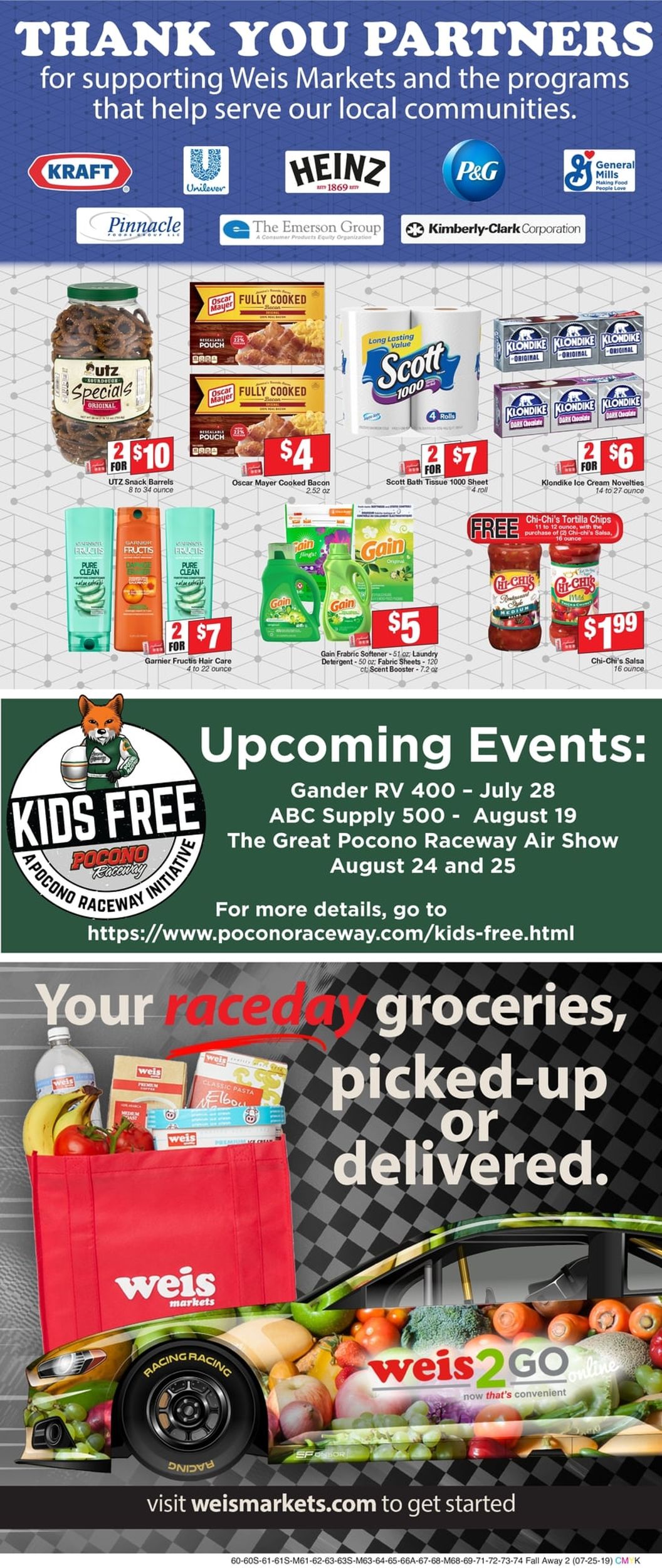 Weis Ad from 07/25/2019