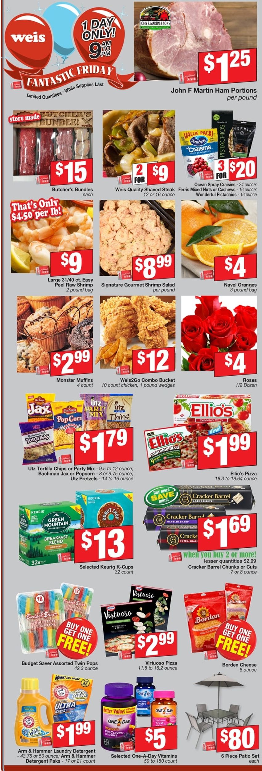 Weis Ad from 08/09/2019