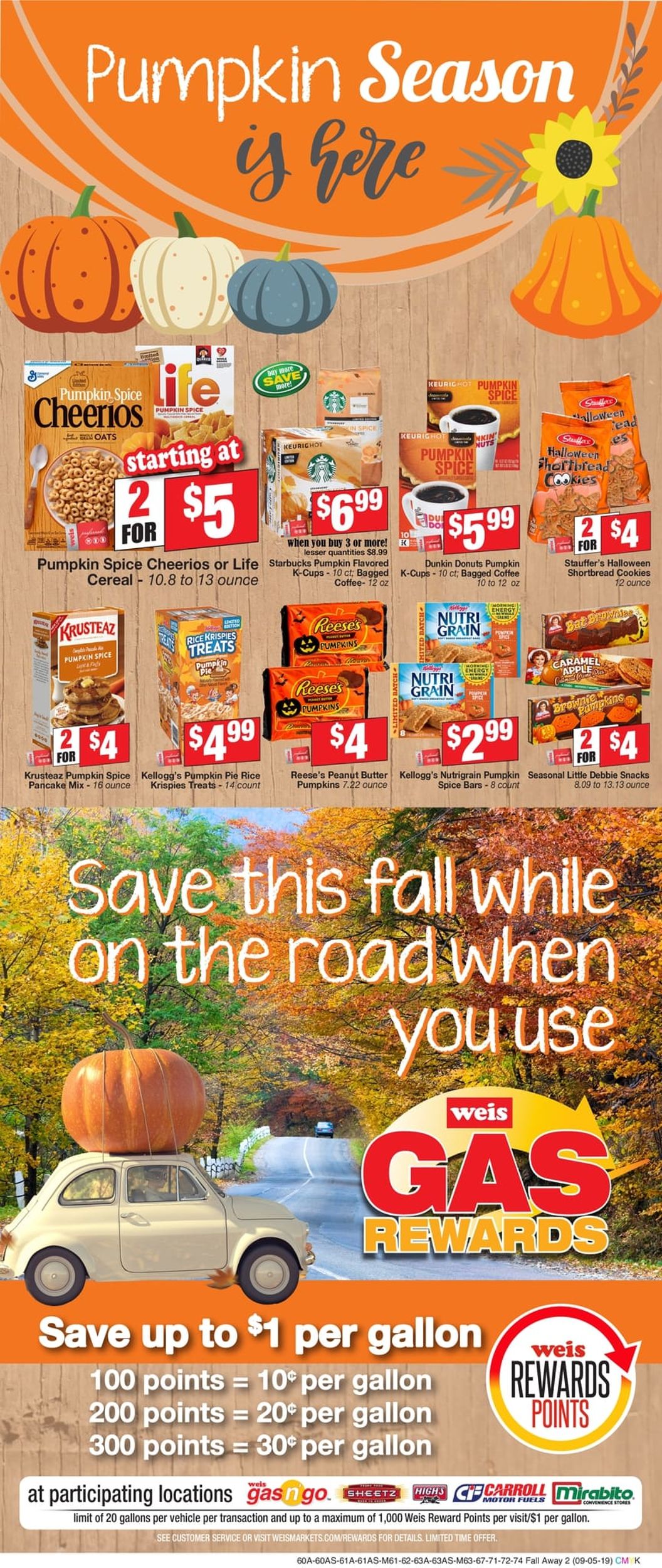 Weis Ad from 09/05/2019