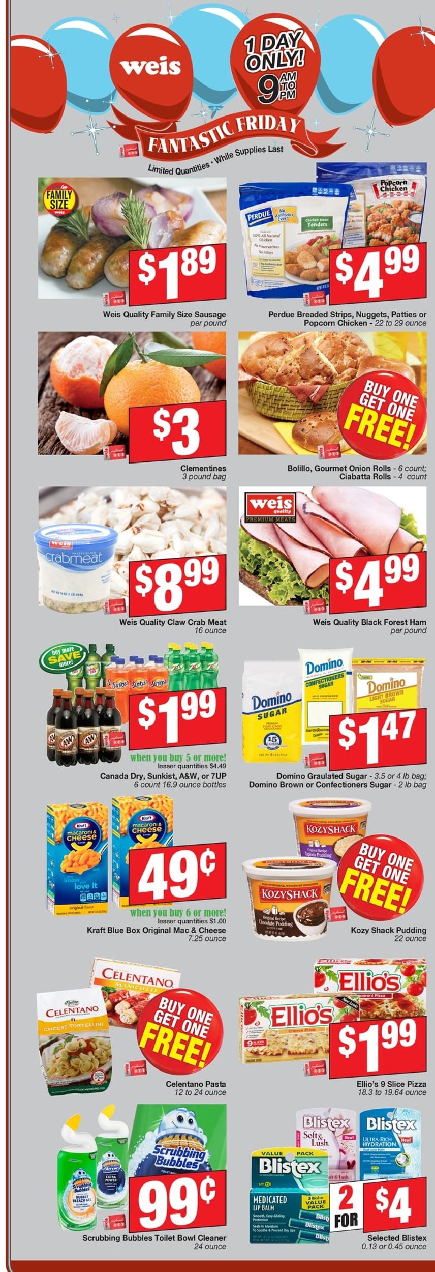 Weis Ad from 10/04/2019