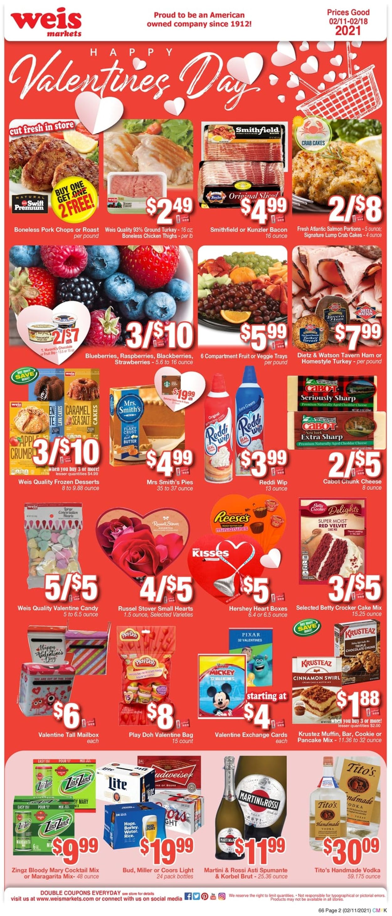 Weis Ad from 02/11/2021