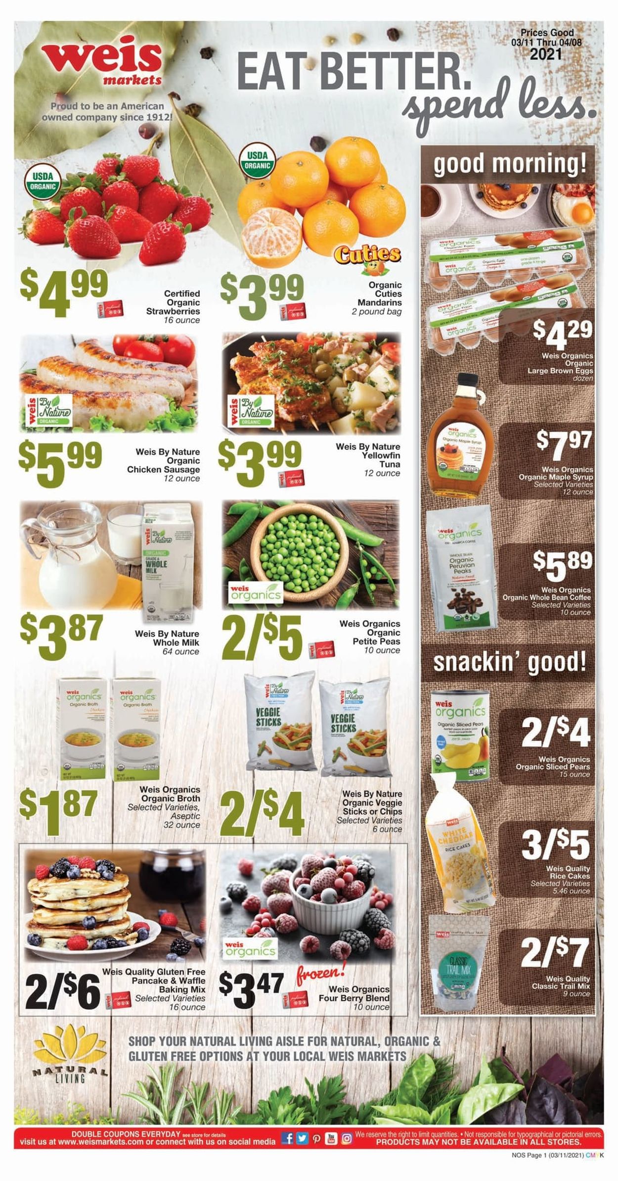 Weis Ad from 03/11/2021