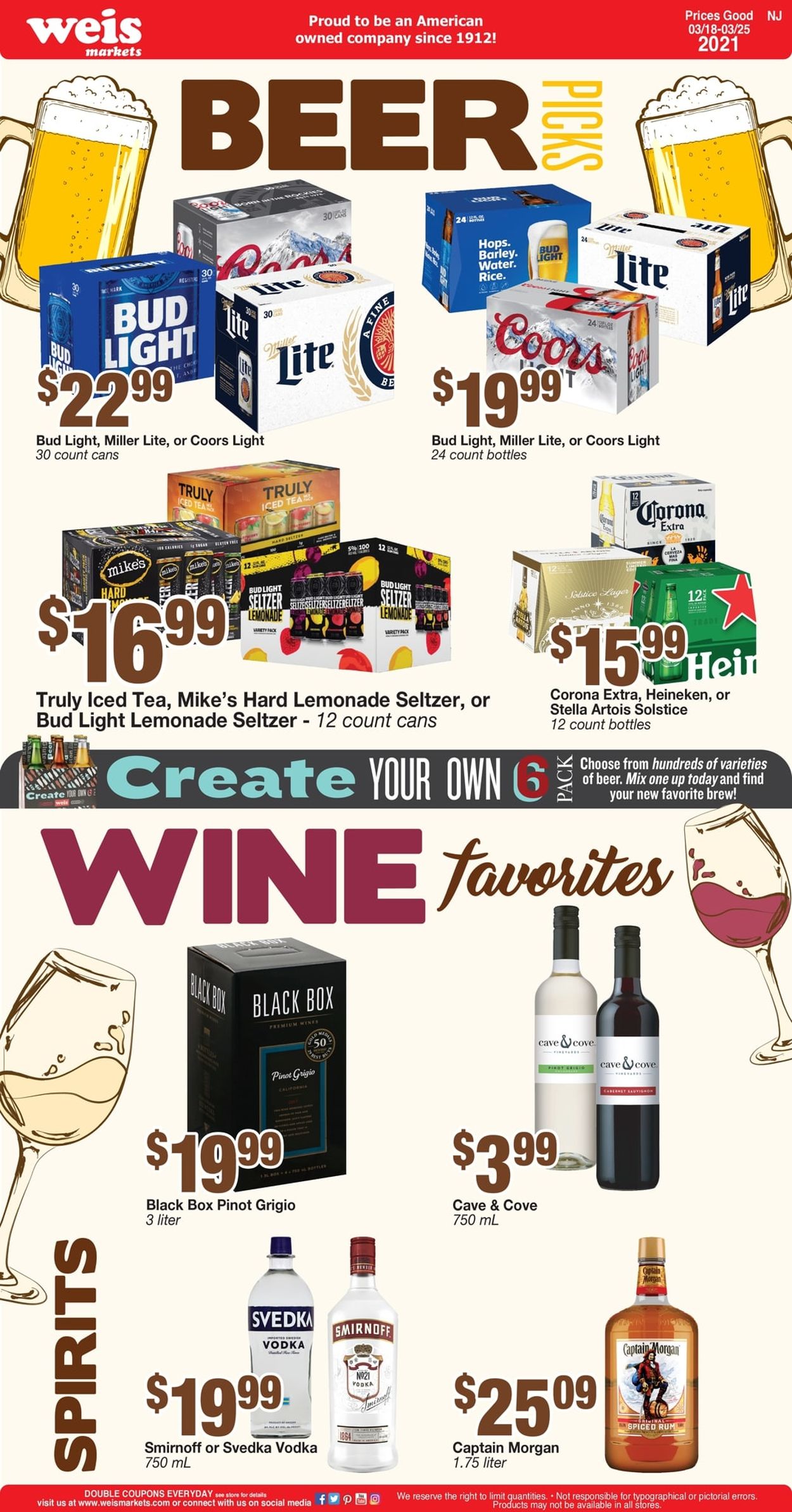 Weis Ad from 03/18/2021