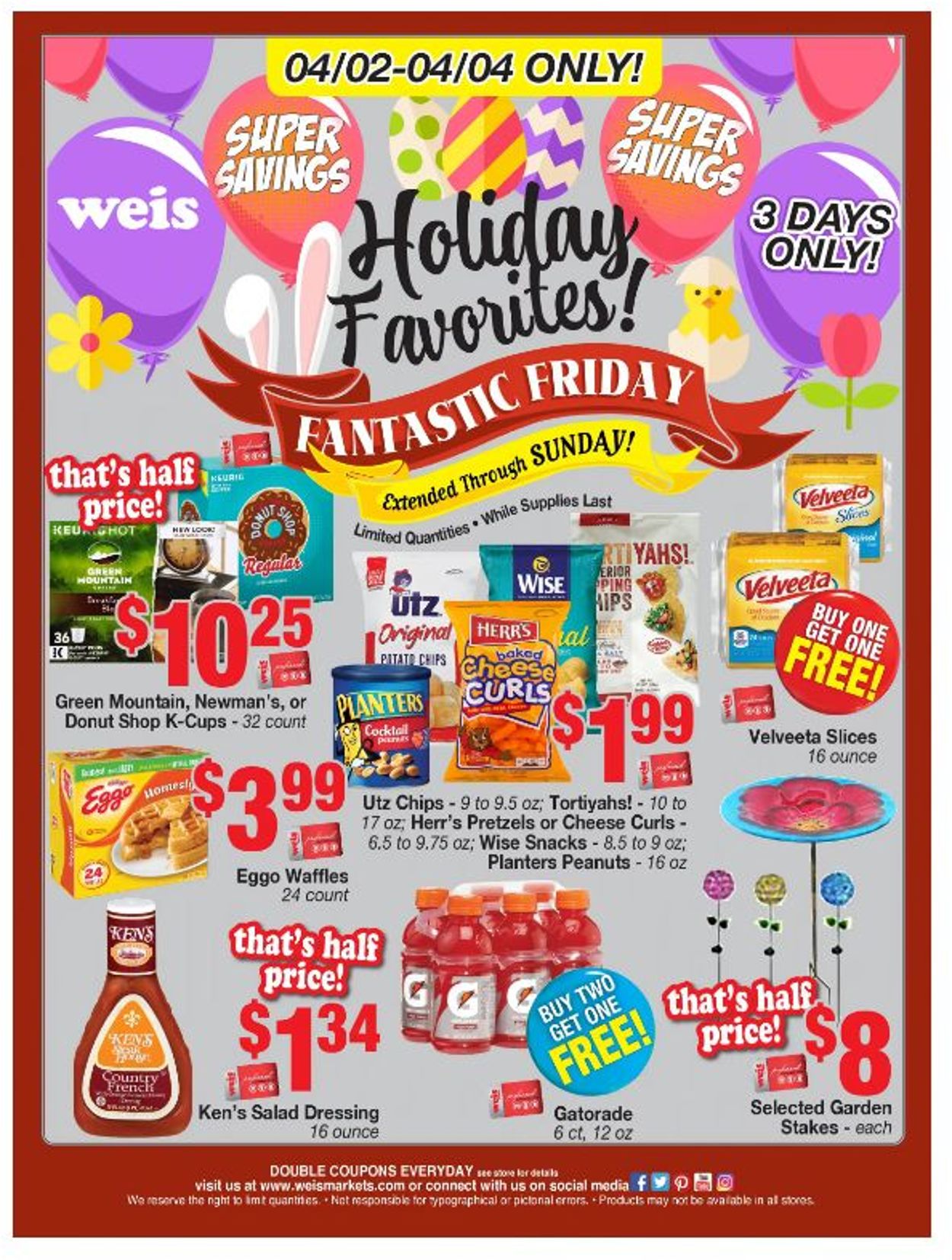 Weis Ad from 04/02/2021