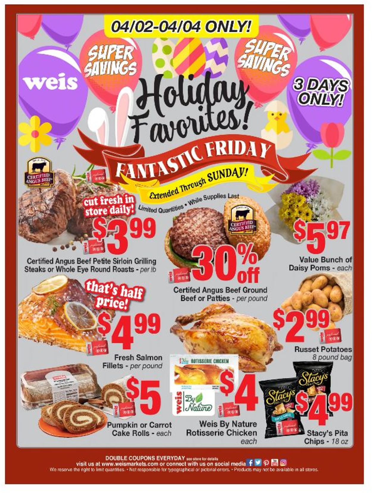 Weis Ad from 04/02/2021