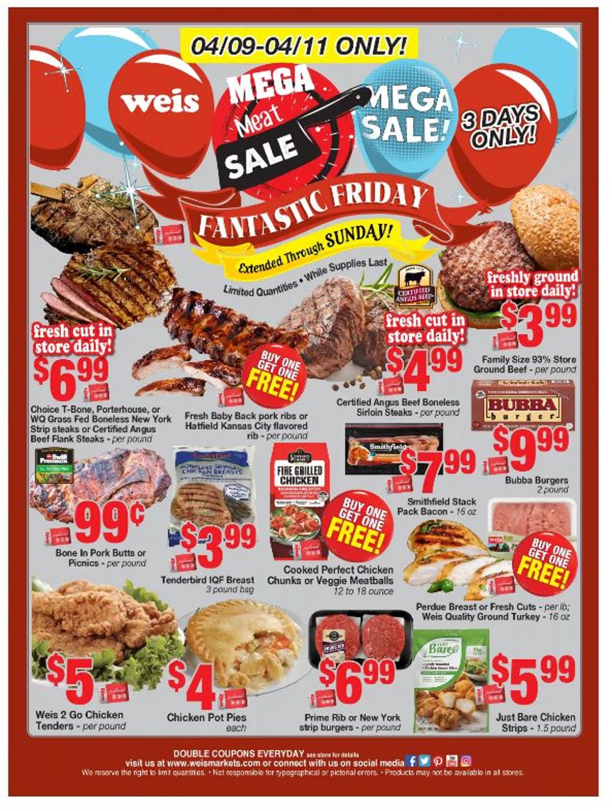 Weis Ad from 04/09/2021