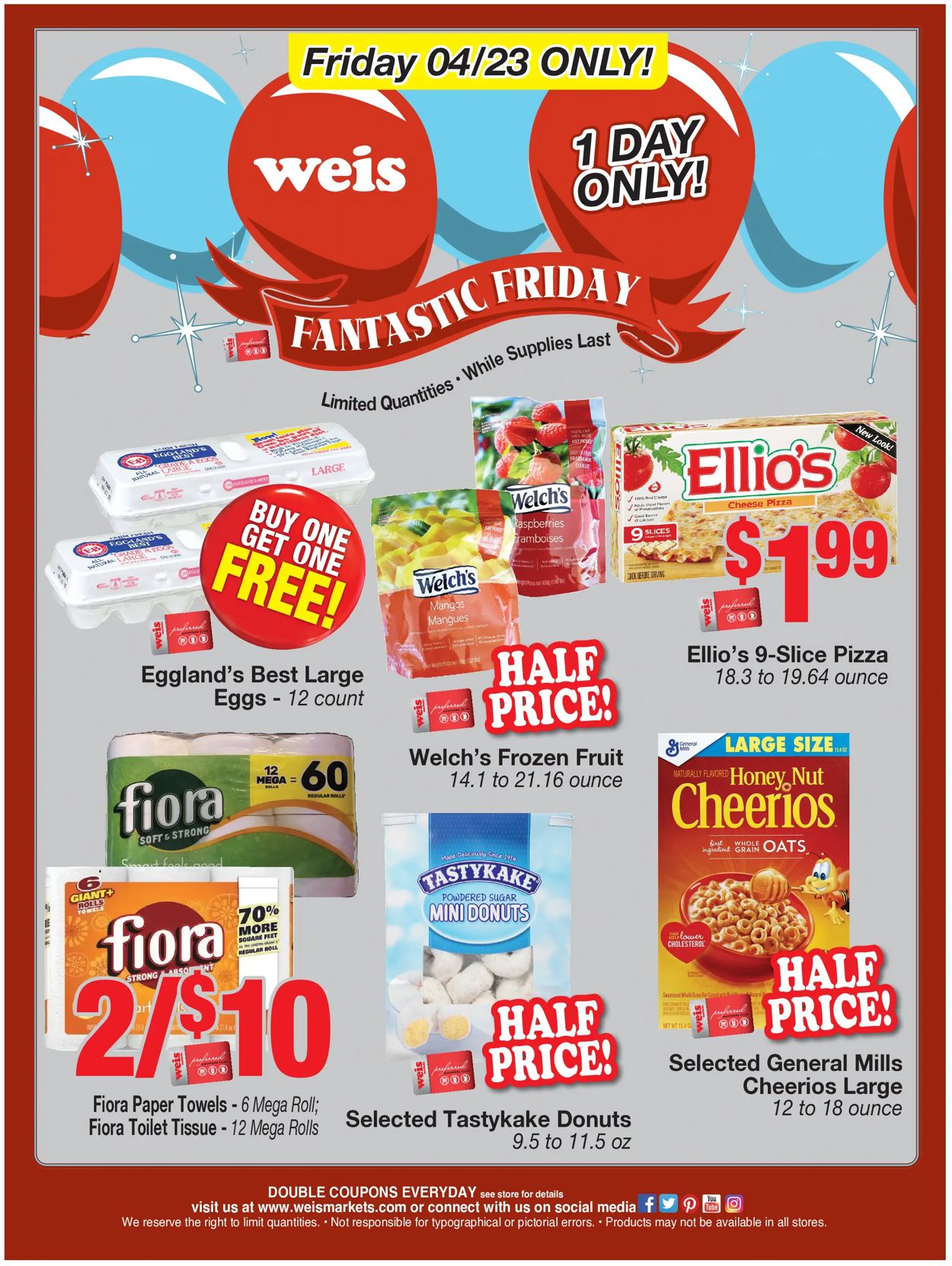 Weis Ad from 04/23/2021