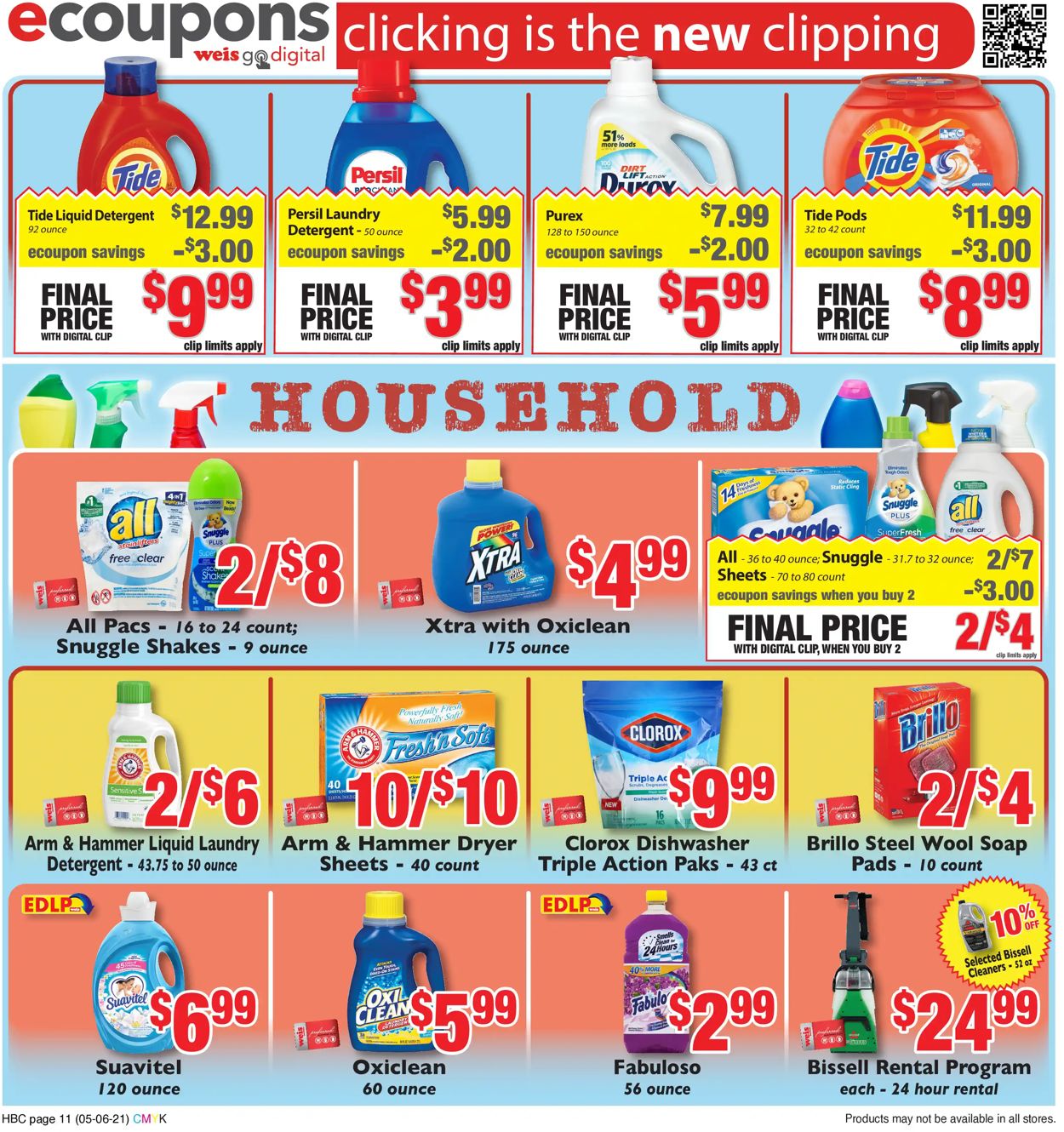 Weis Ad from 05/06/2021