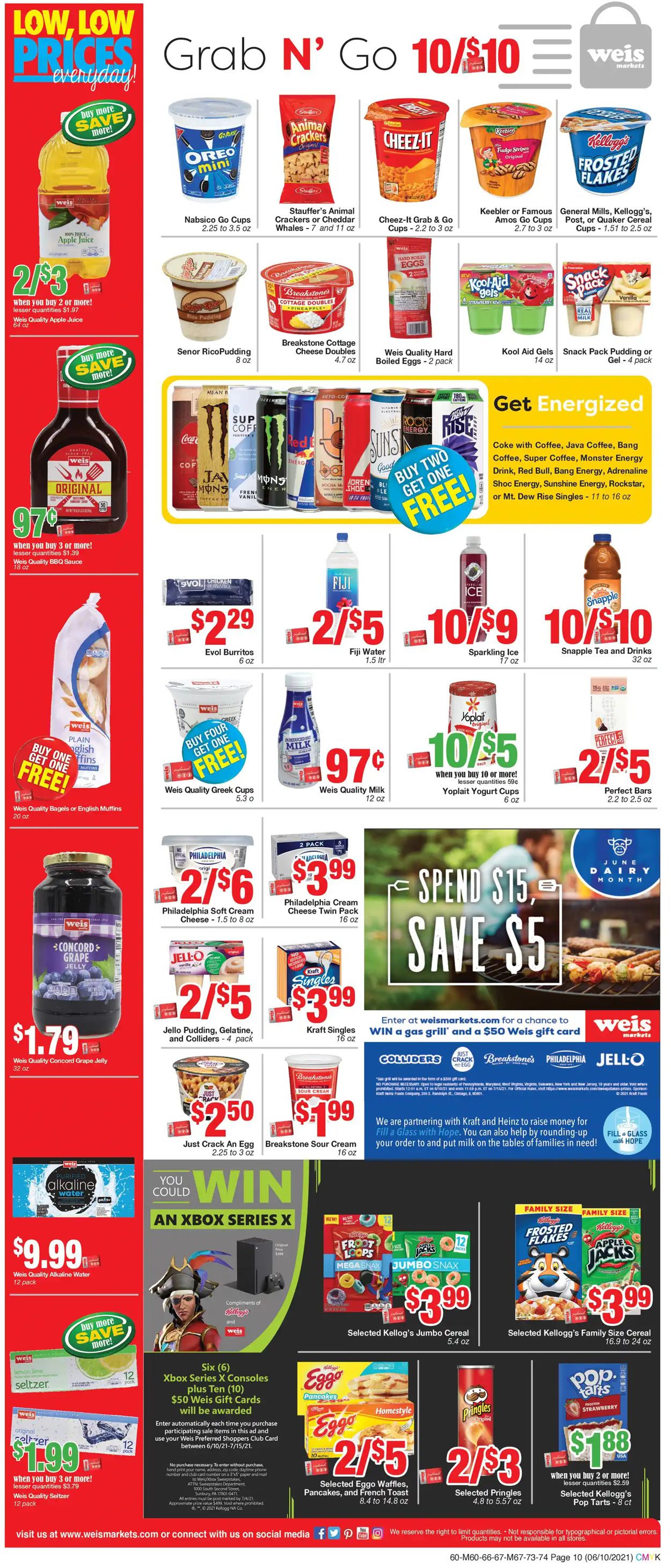 Weis Ad from 06/10/2021