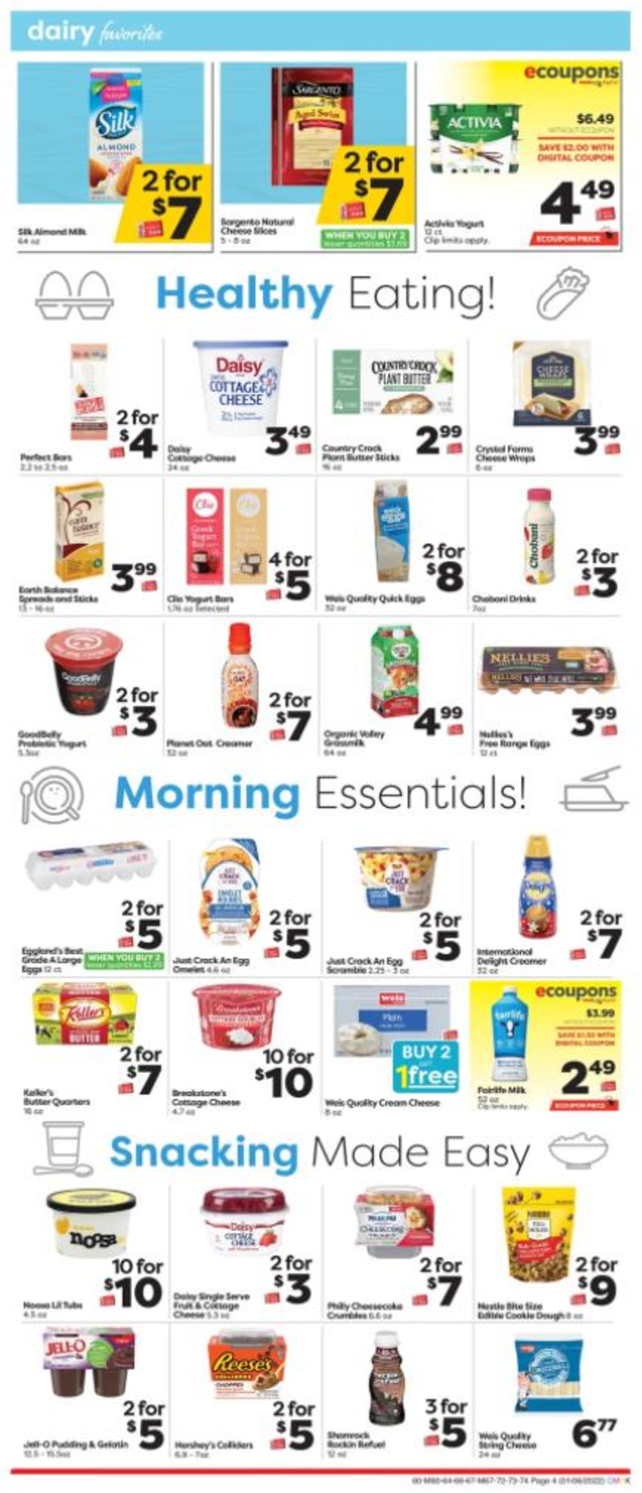 Weis Ad from 01/06/2022