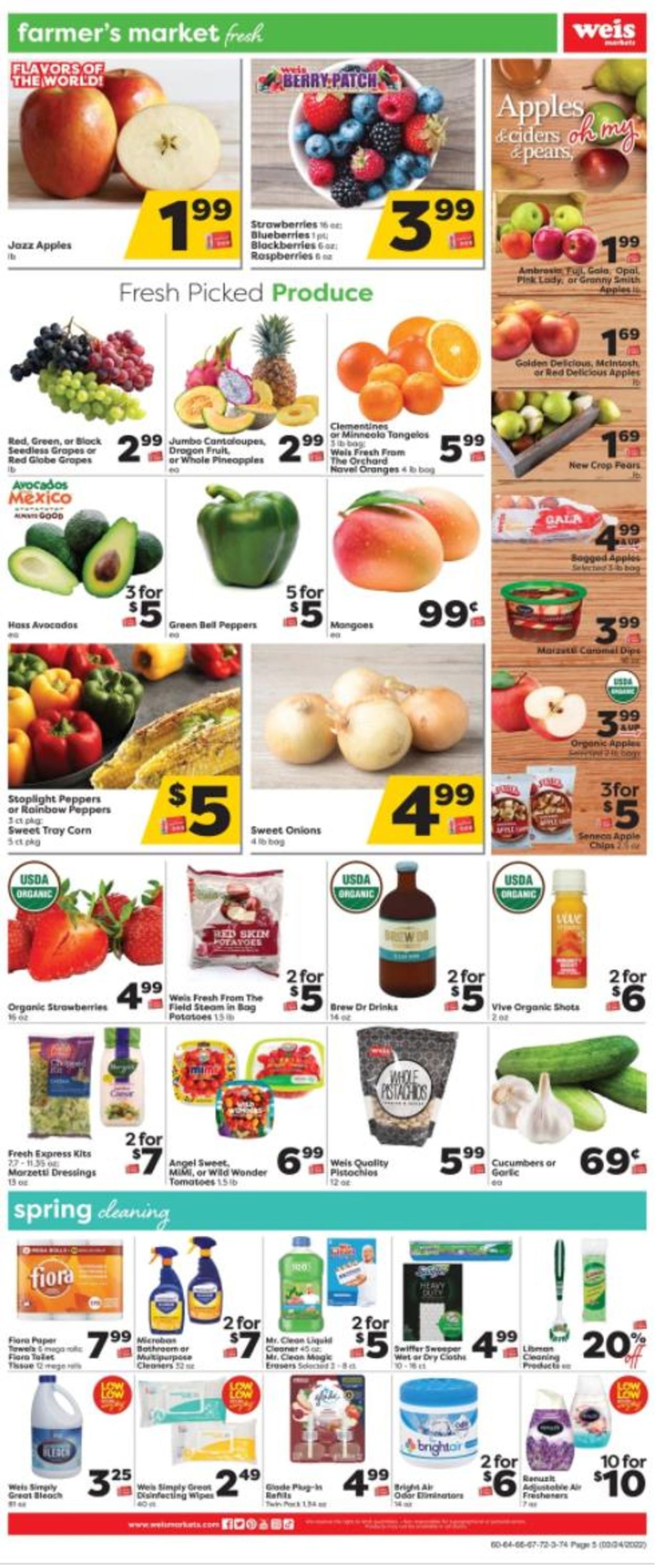 Weis Ad from 03/24/2022