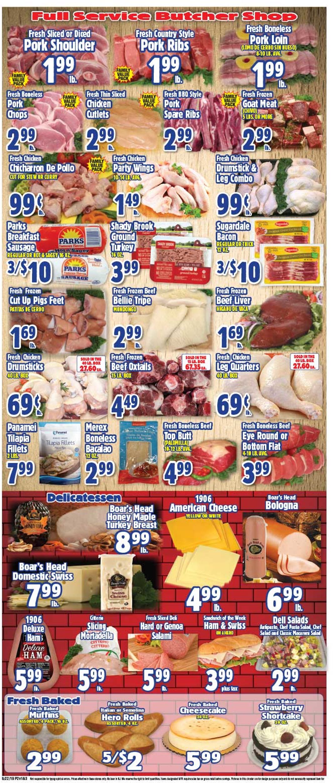 Western Beef Ad from 08/22/2019