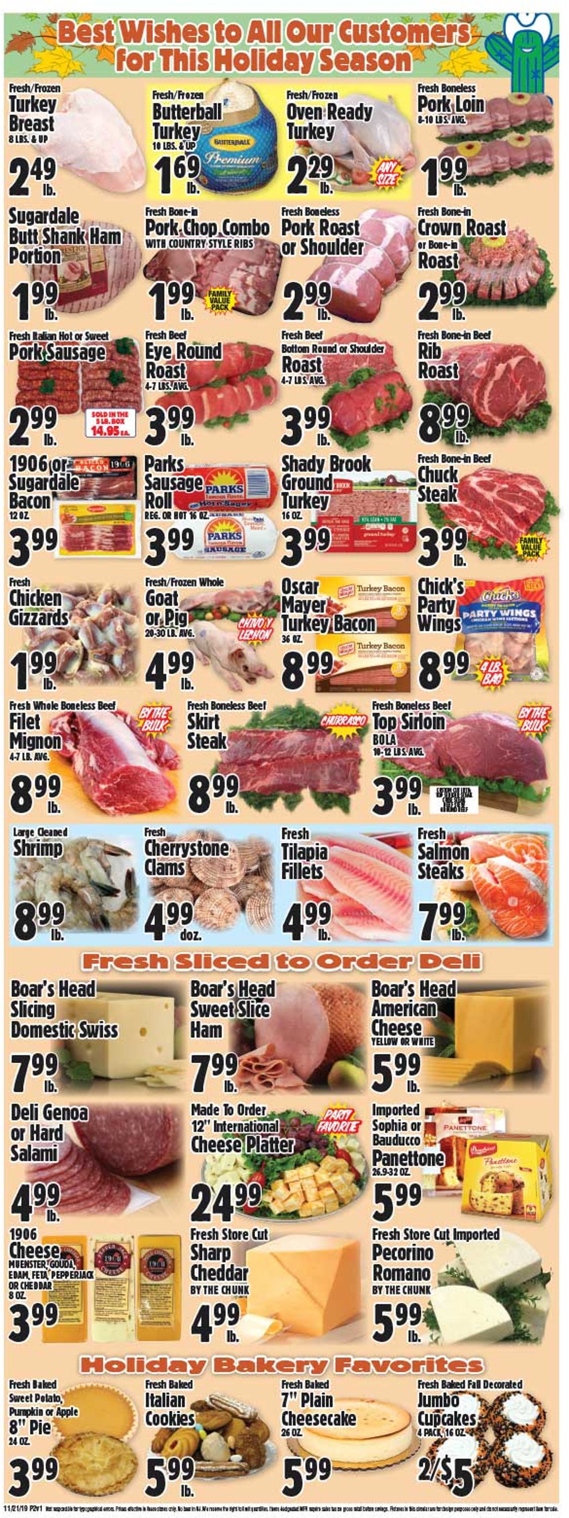 Western Beef Ad from 11/21/2019