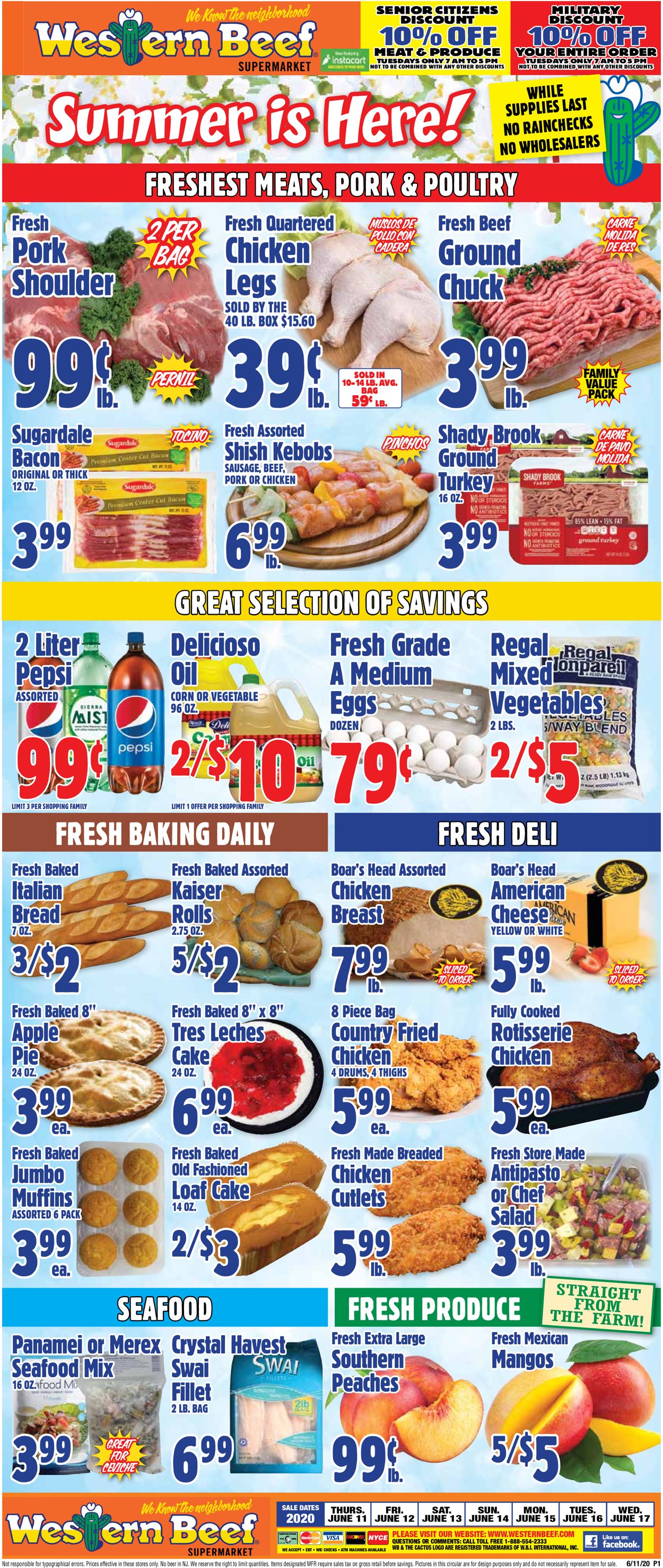 Western Beef Ad from 06/11/2020