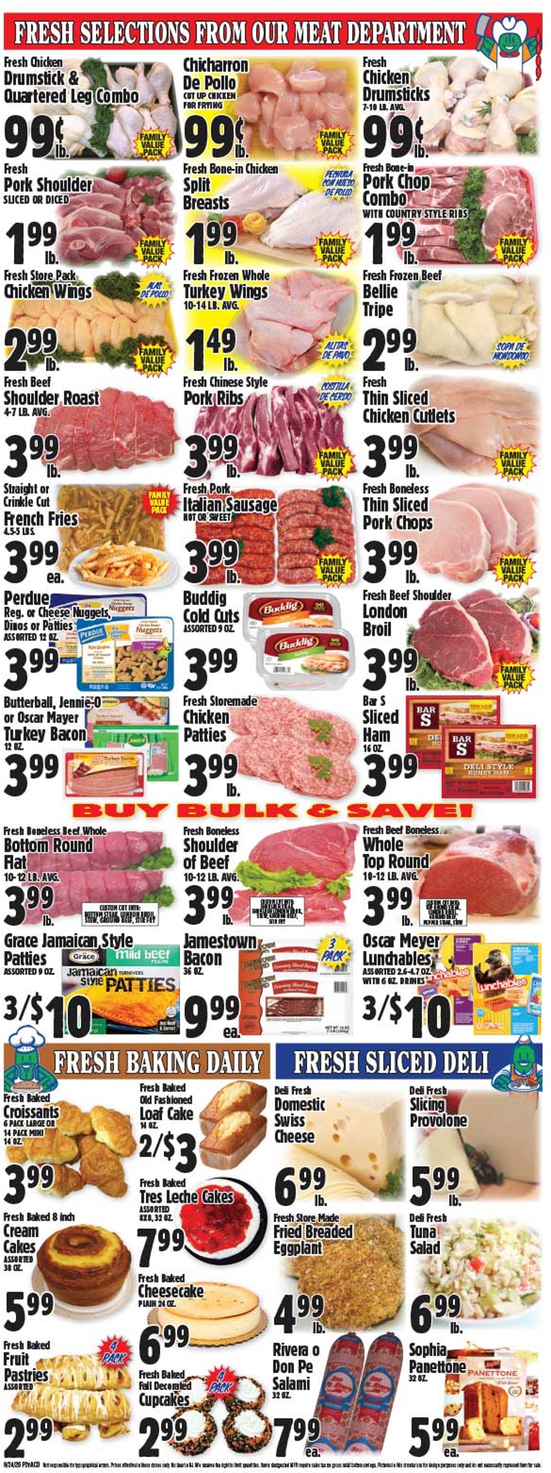Western Beef Ad from 09/24/2020