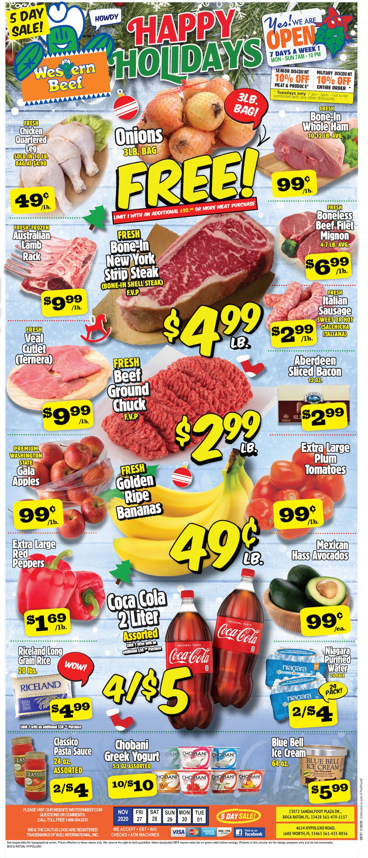 Western Beef Ad from 11/27/2020