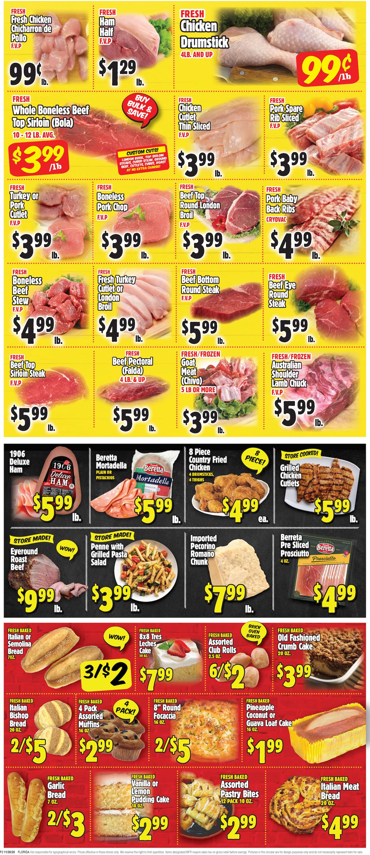 Western Beef Ad from 11/27/2020