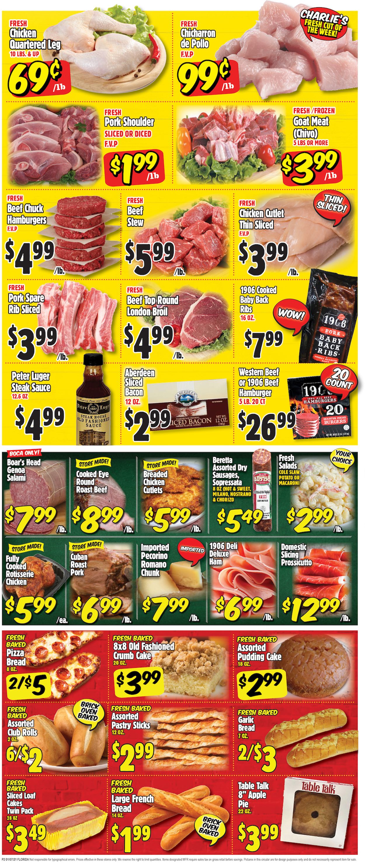 Western Beef Ad from 01/13/2021