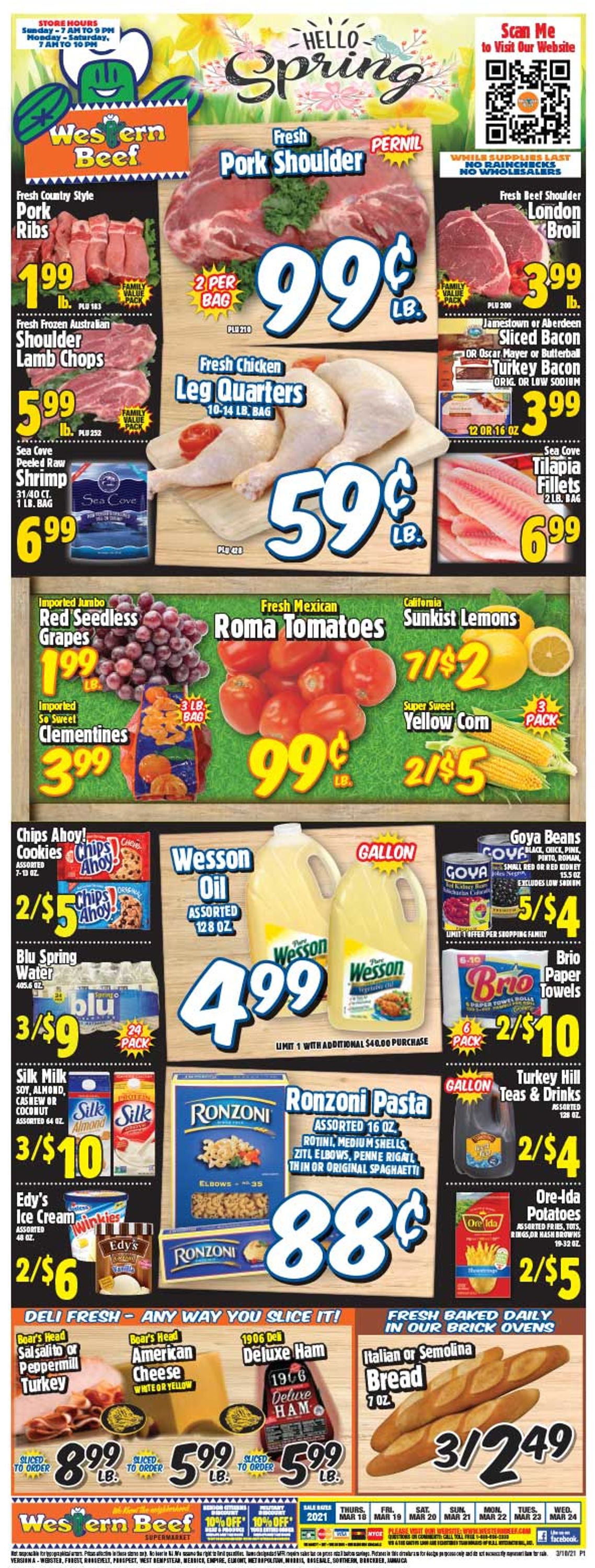 Western Beef Ad from 03/18/2021