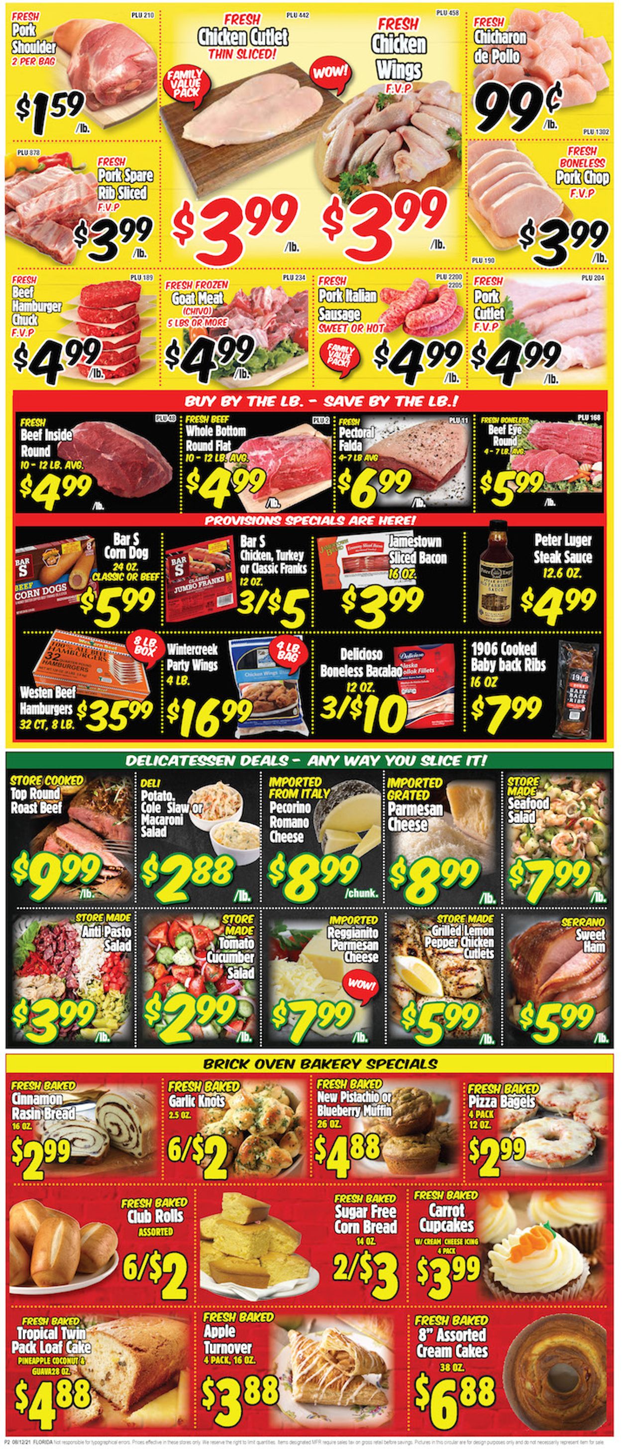 Western Beef Ad from 08/11/2021