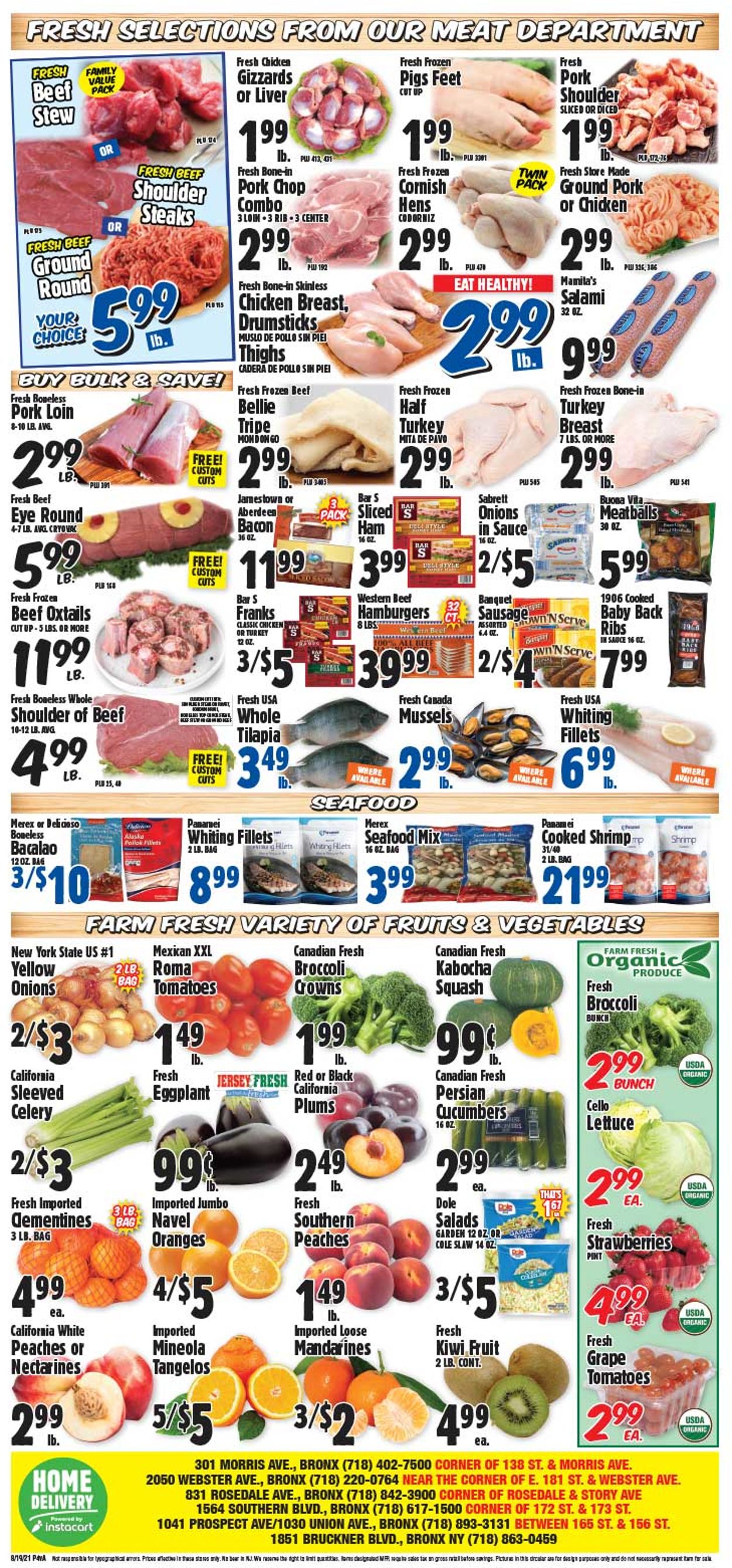 Western Beef Ad from 08/19/2021
