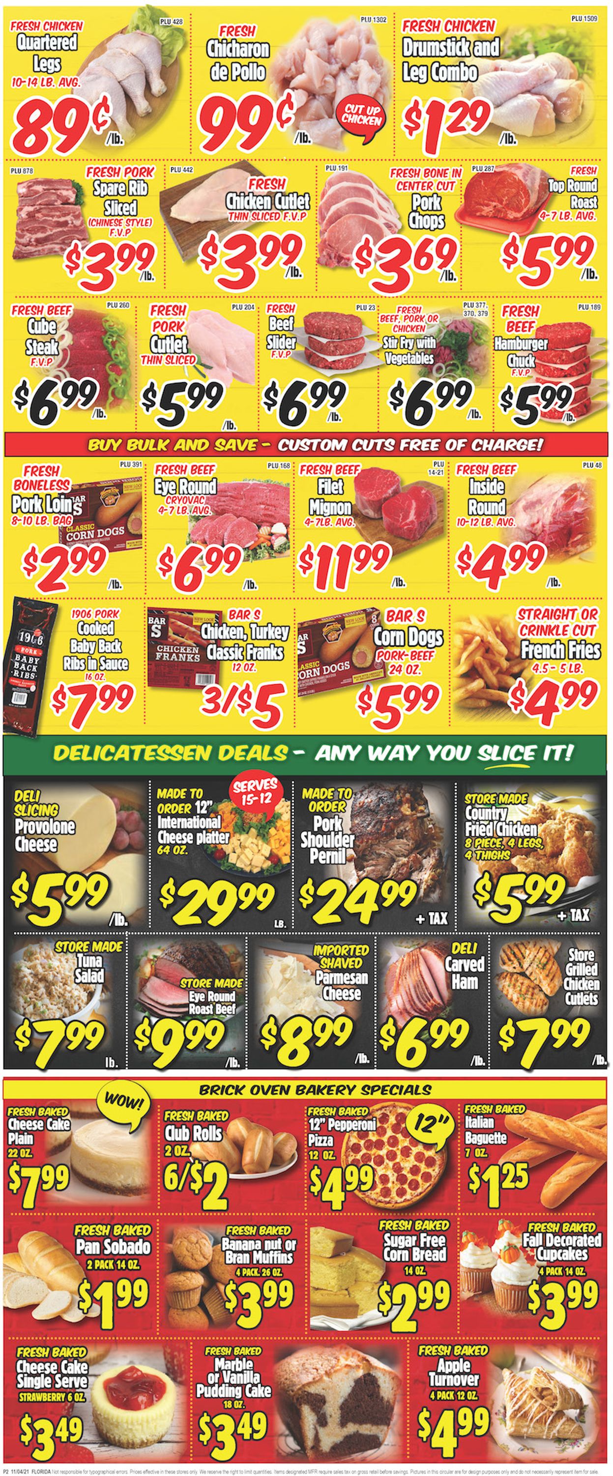 Western Beef Ad from 11/03/2021