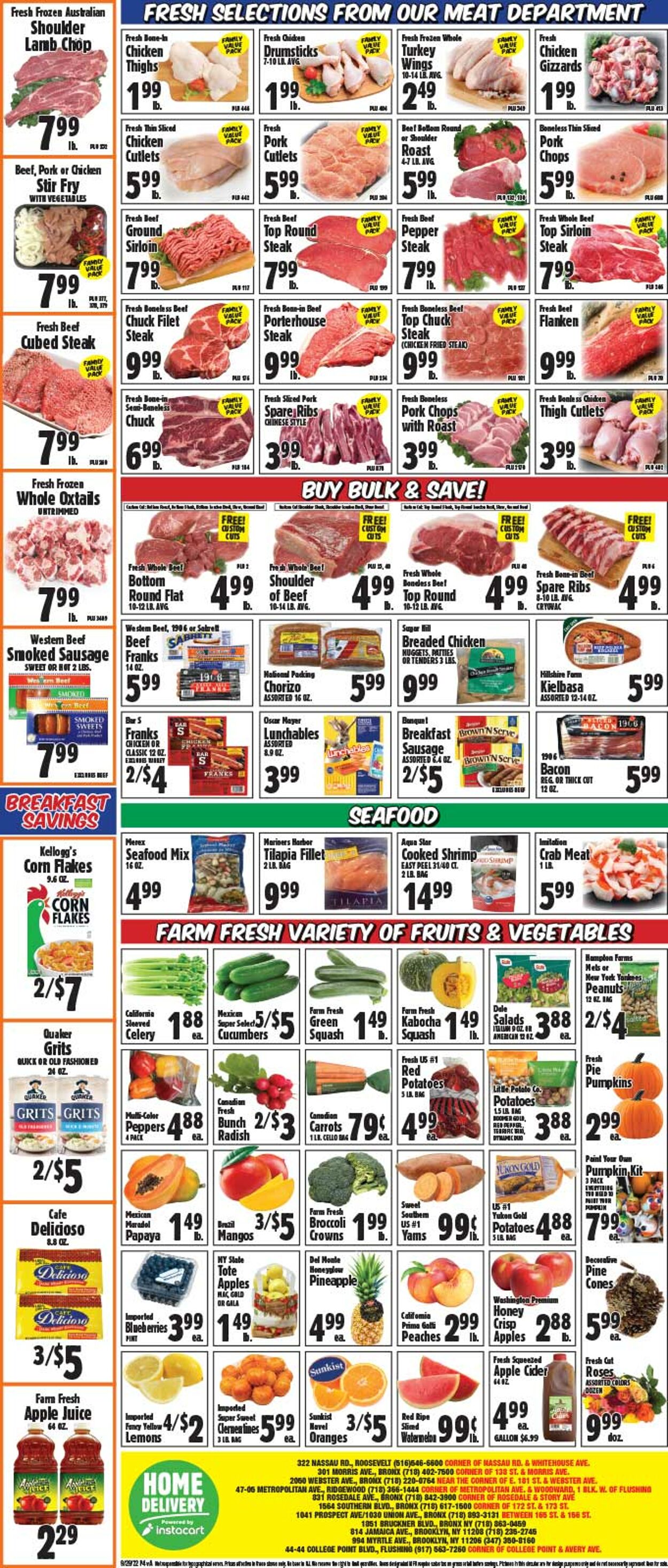 Western Beef Ad from 09/29/2022