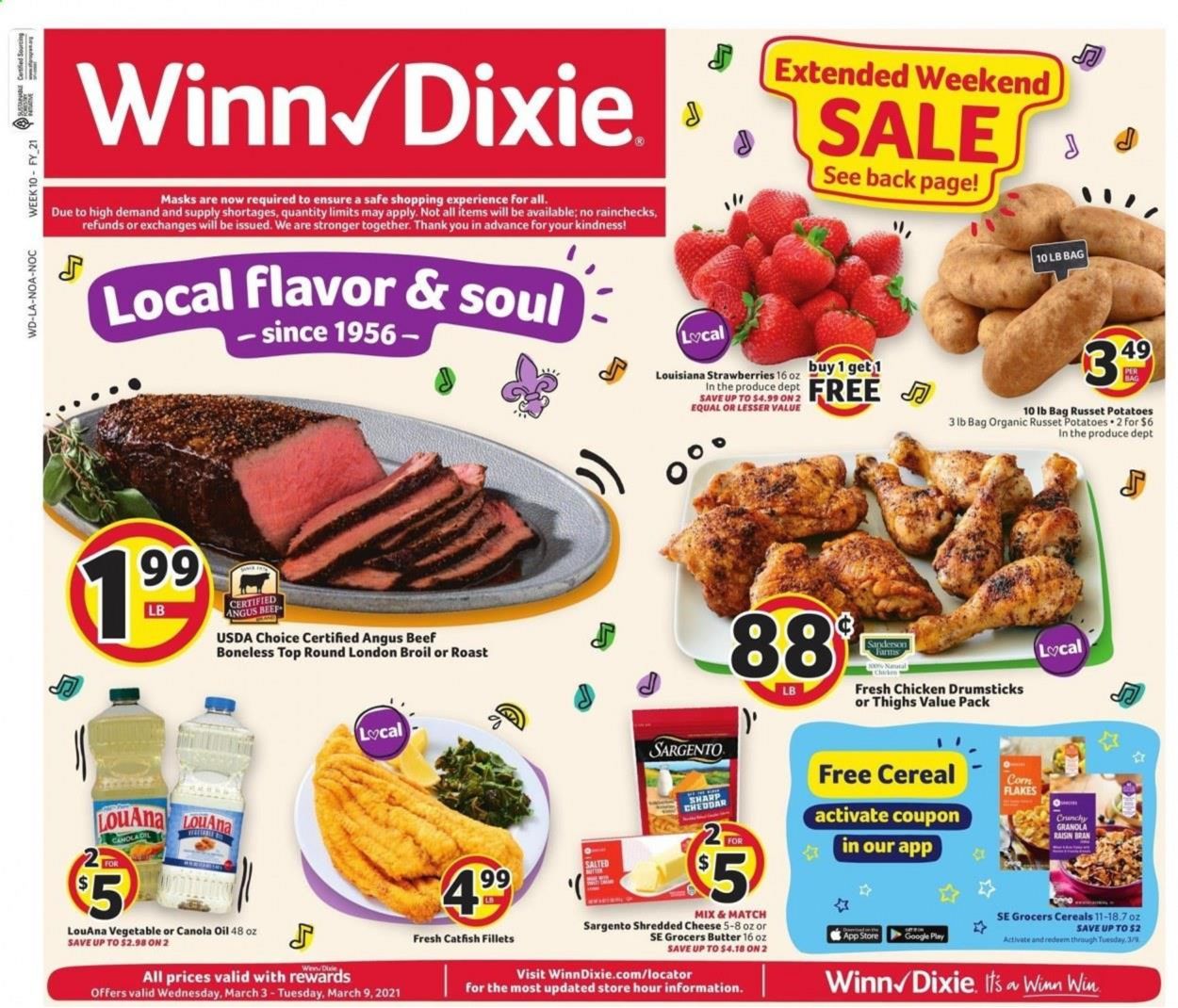 Winn Dixie Ad from 03/03/2021