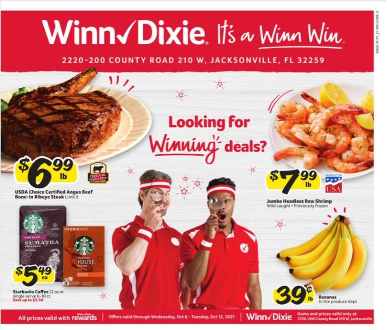Winn Dixie Ad from 10/06/2021